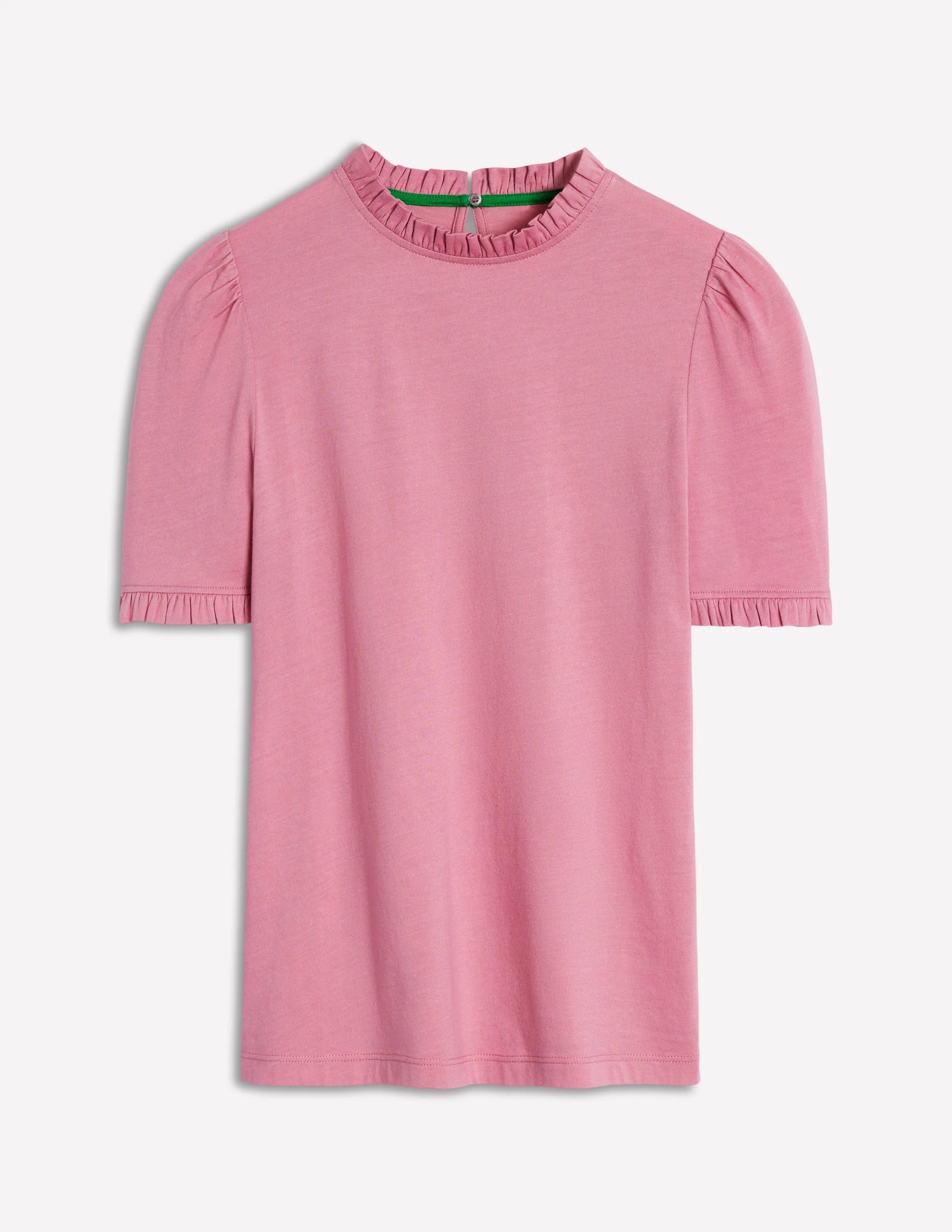 Imi Supersoft Frill T-shirt-Formica Pink - Image 5
