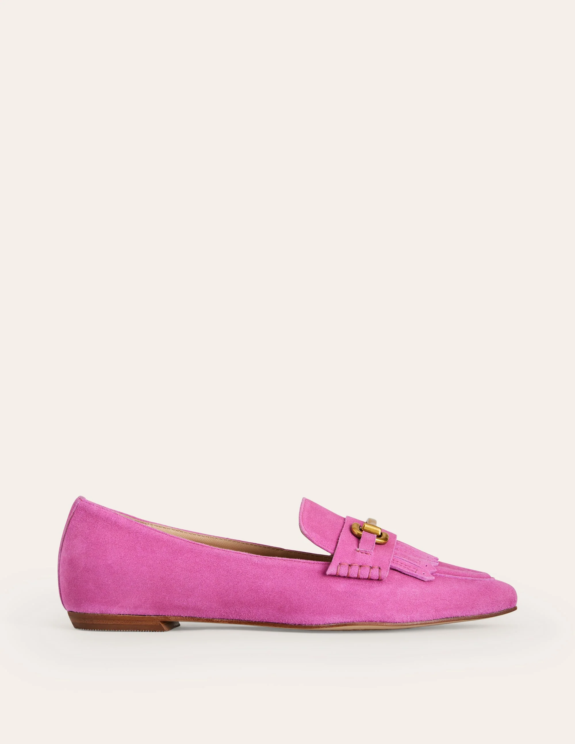 Iris Ghillie Loafers-Tickled Pink Suede - Image 2