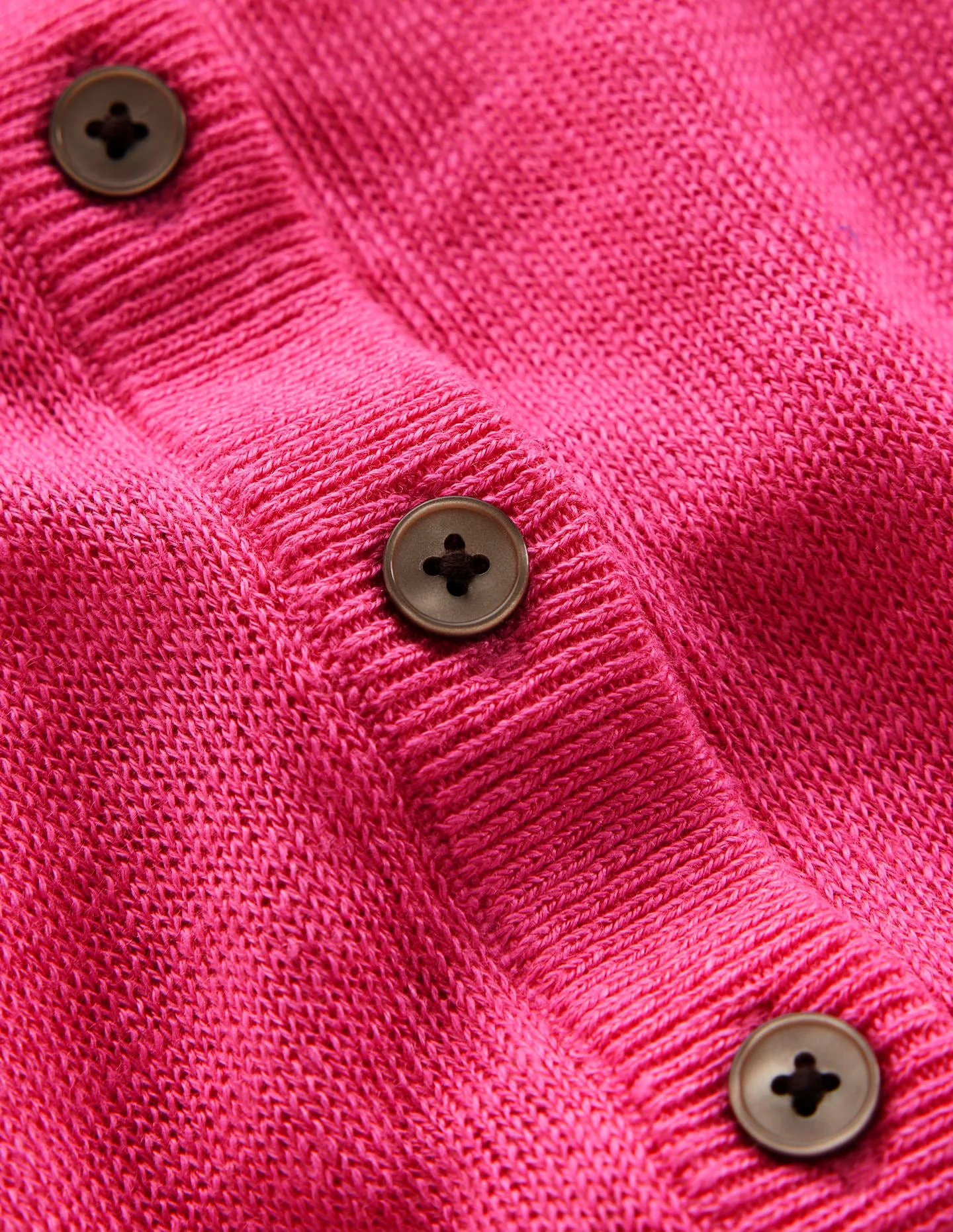 Josie Cropped Linen Cardigan-Sorbet Pink - Image 6