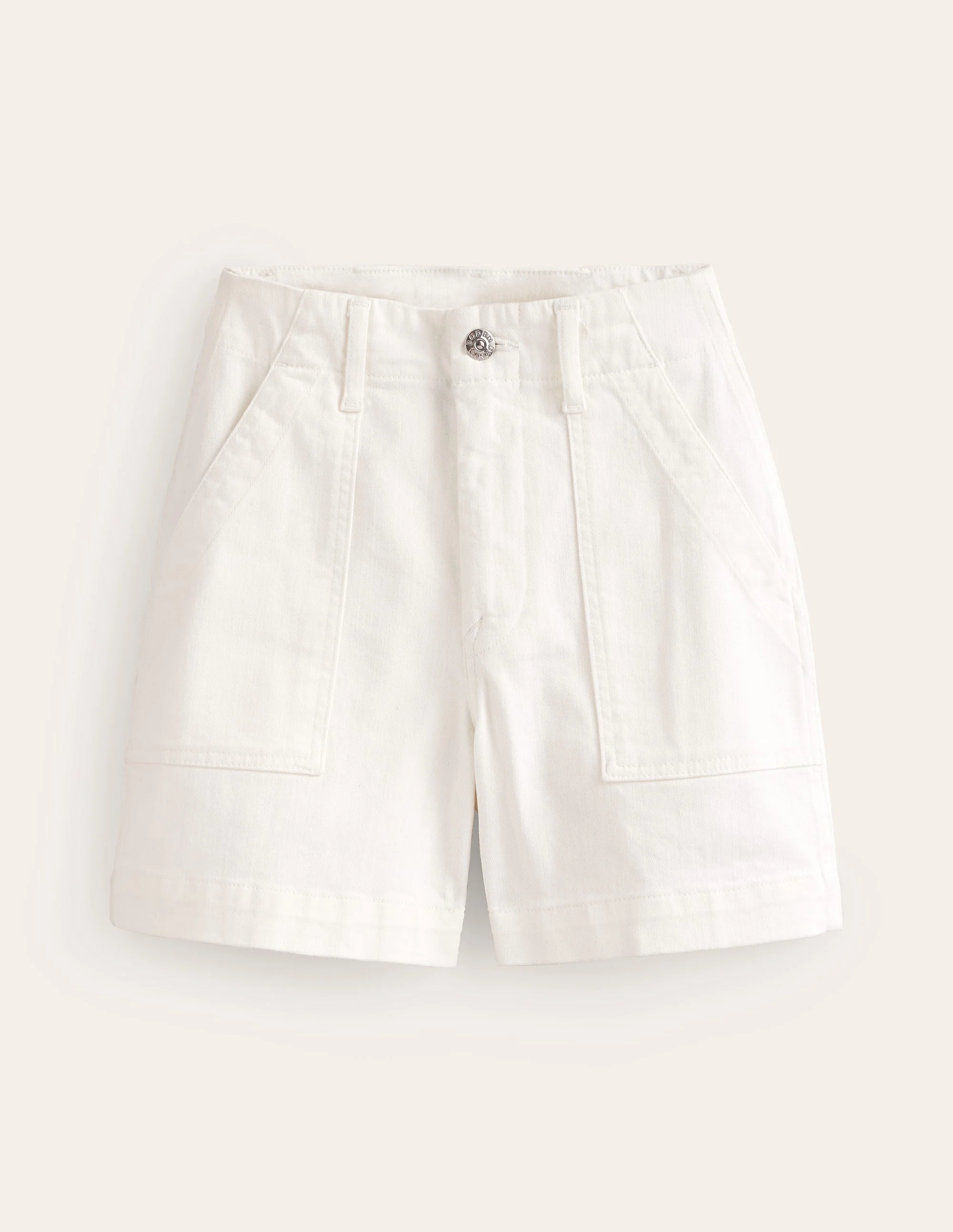 Kensington Casual Shorts-White - Image 6
