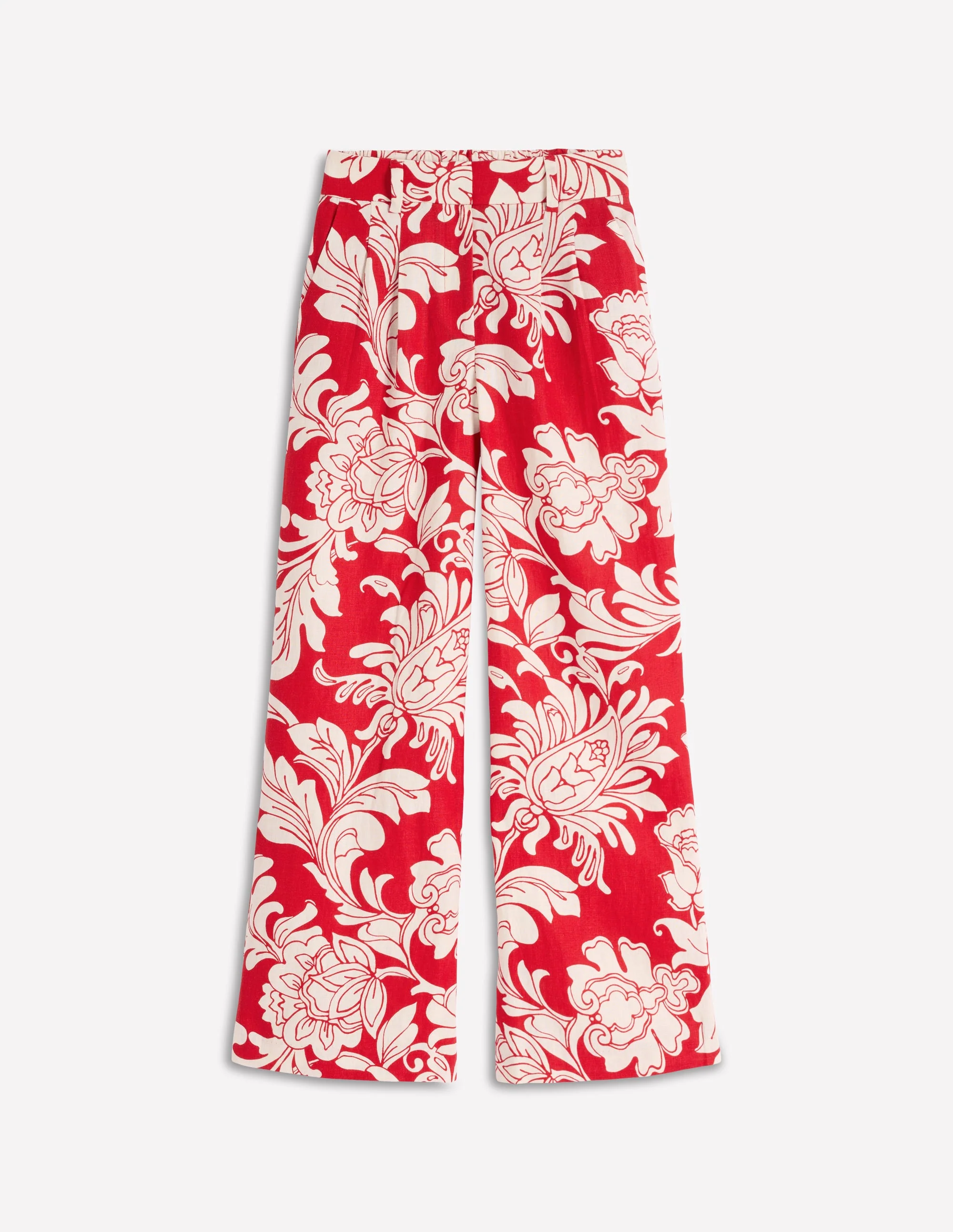 Kensington Linen Pants-Botanical Flourish - Image 6