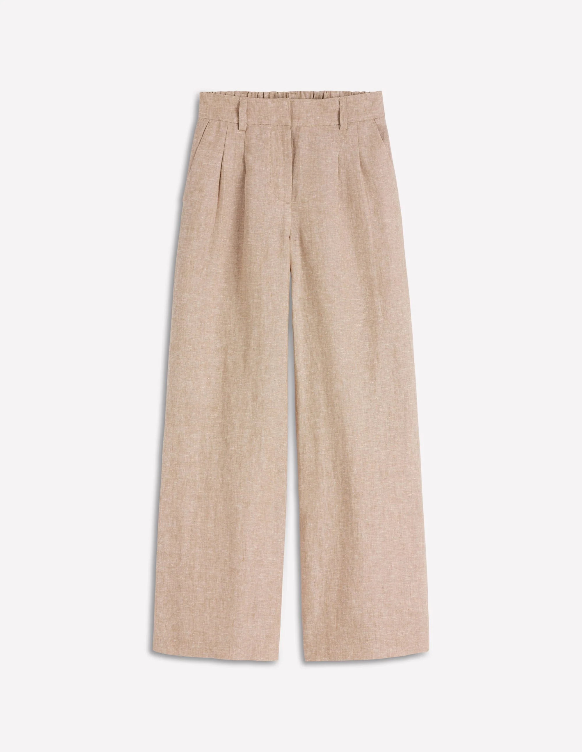 Kensington Linen Pants-Cappuccino Chambray - Image 5