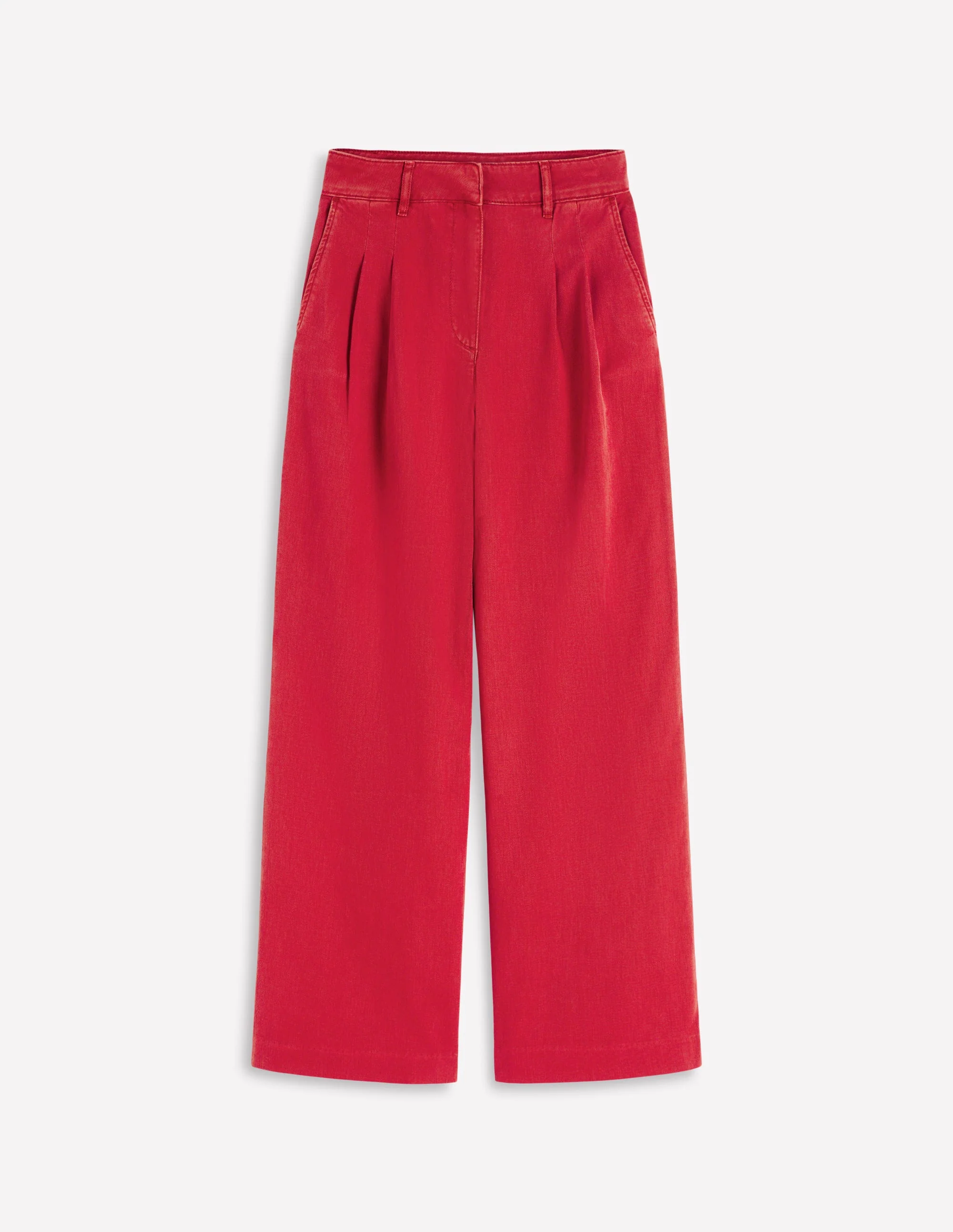 Kensington Wide Leg Pants-Poppy Red - Image 6
