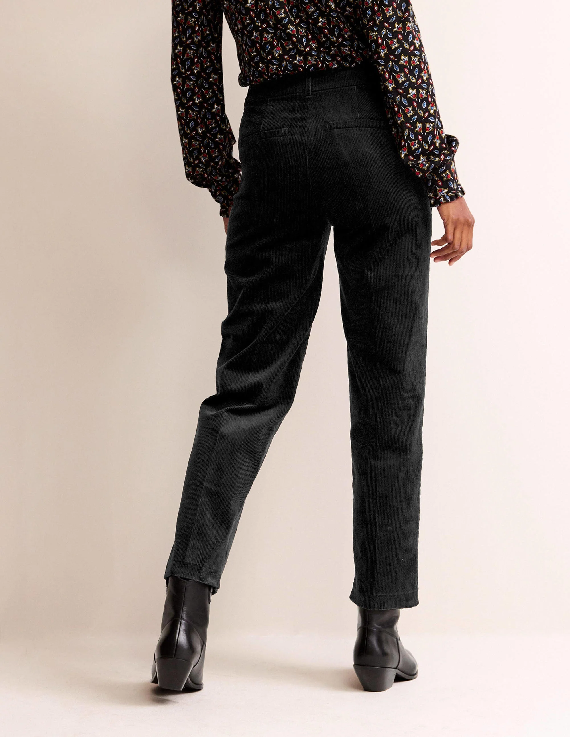 Kew Cord Pants-Black - Image 3