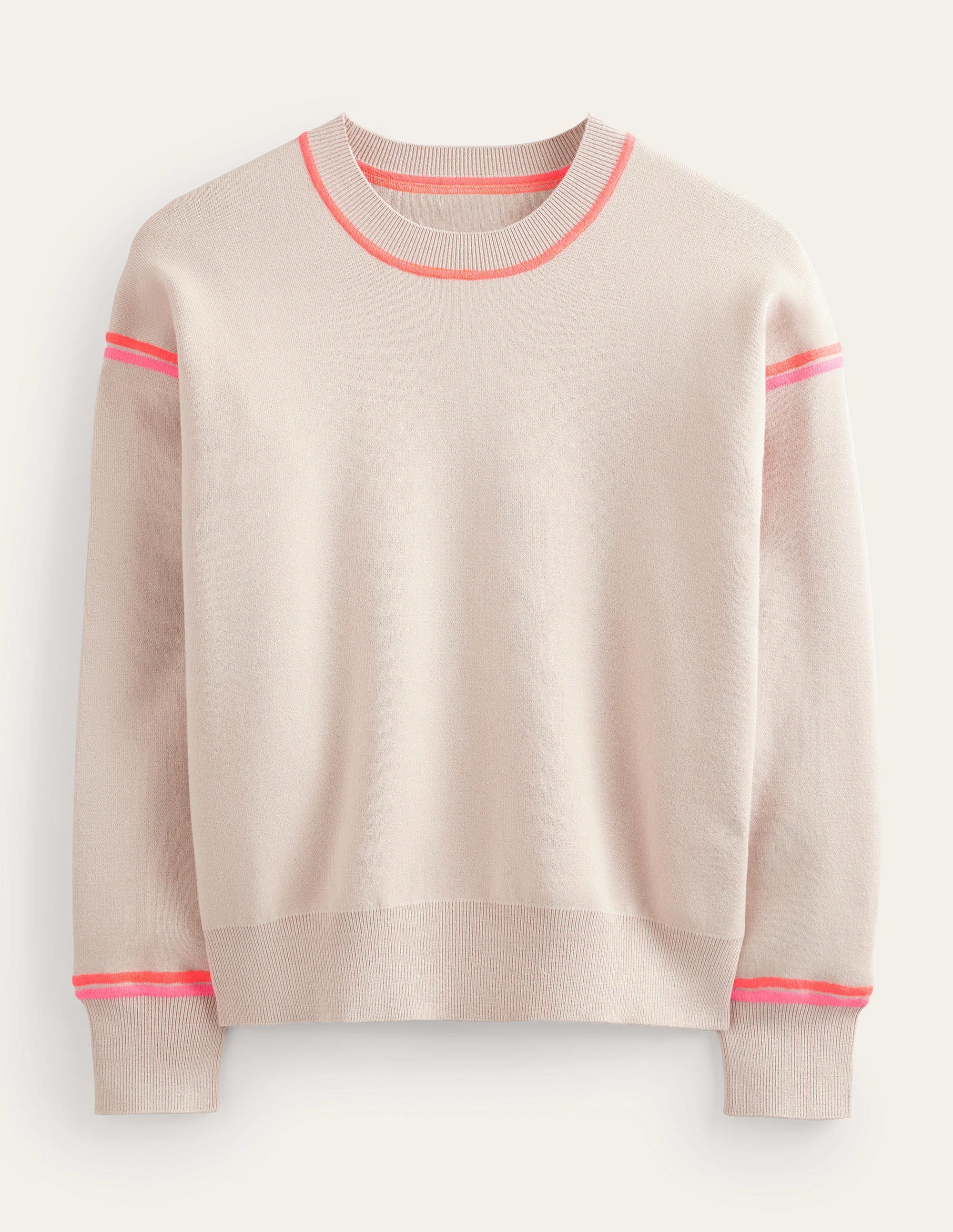 Knitted Sweatshirt-Chinchilla Melange - Image 5