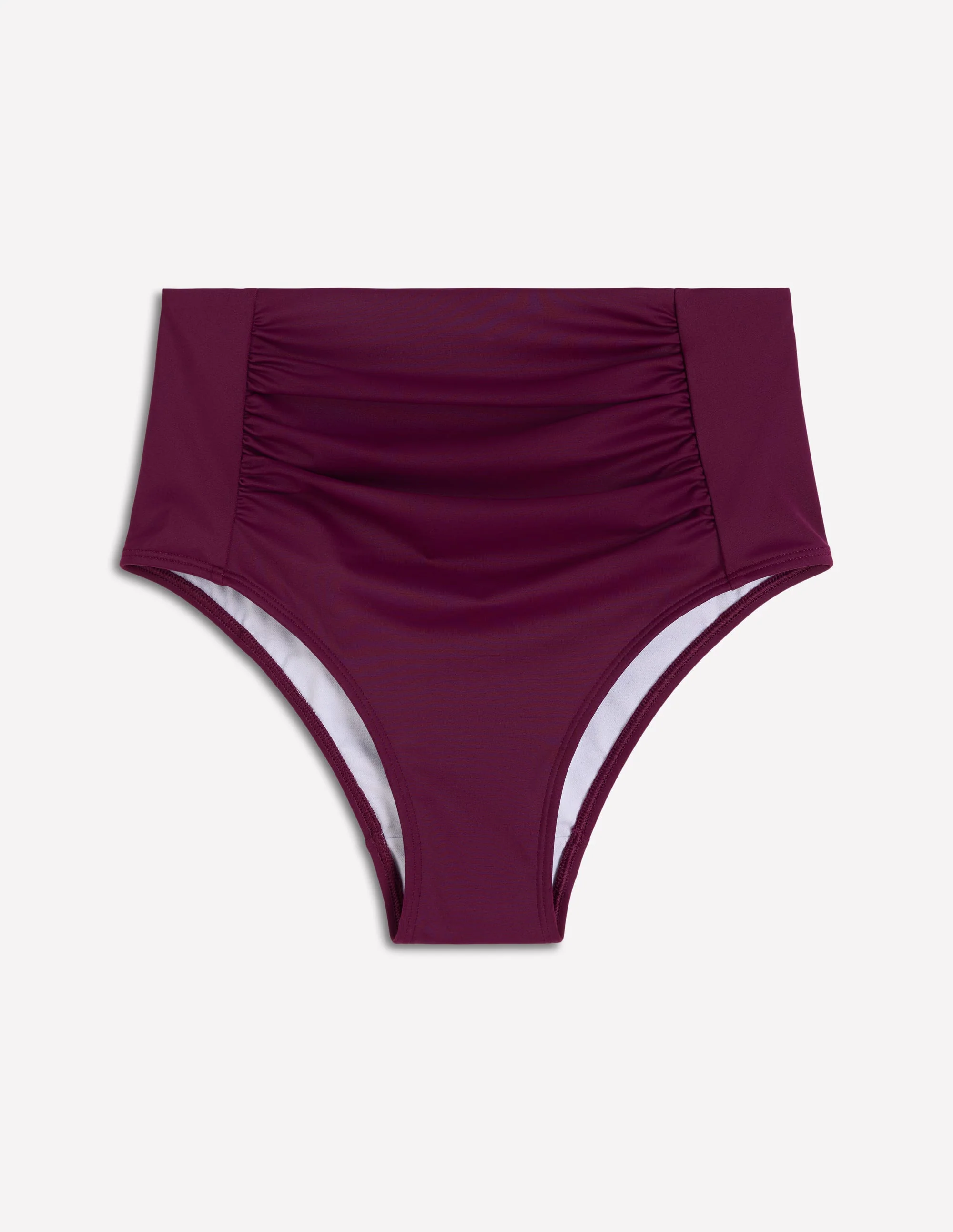 Kythira Ruched Bikini Bottoms-Chocberry - Image 7