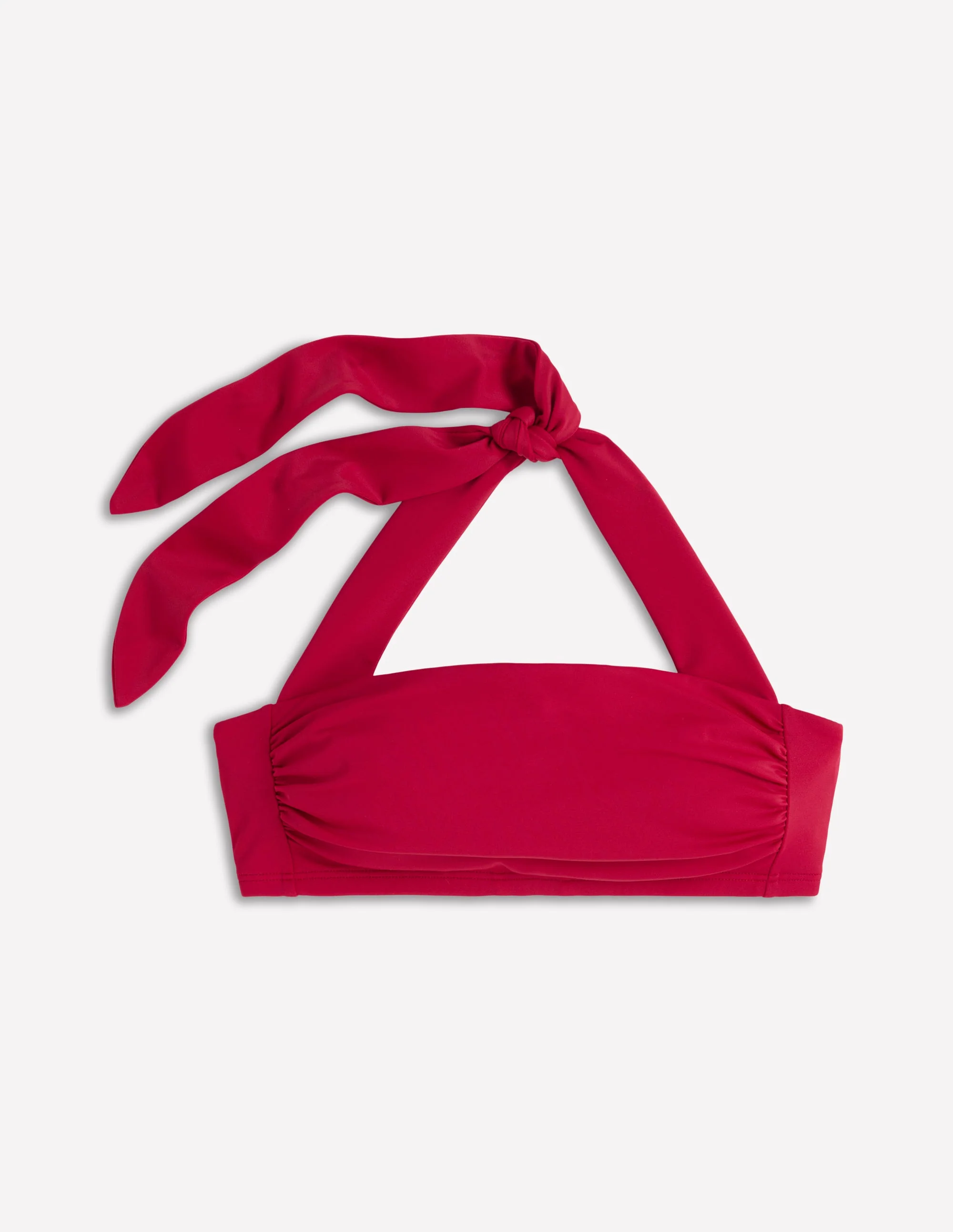 Kythira Ruched Bikini Top-Merida Red - Image 5