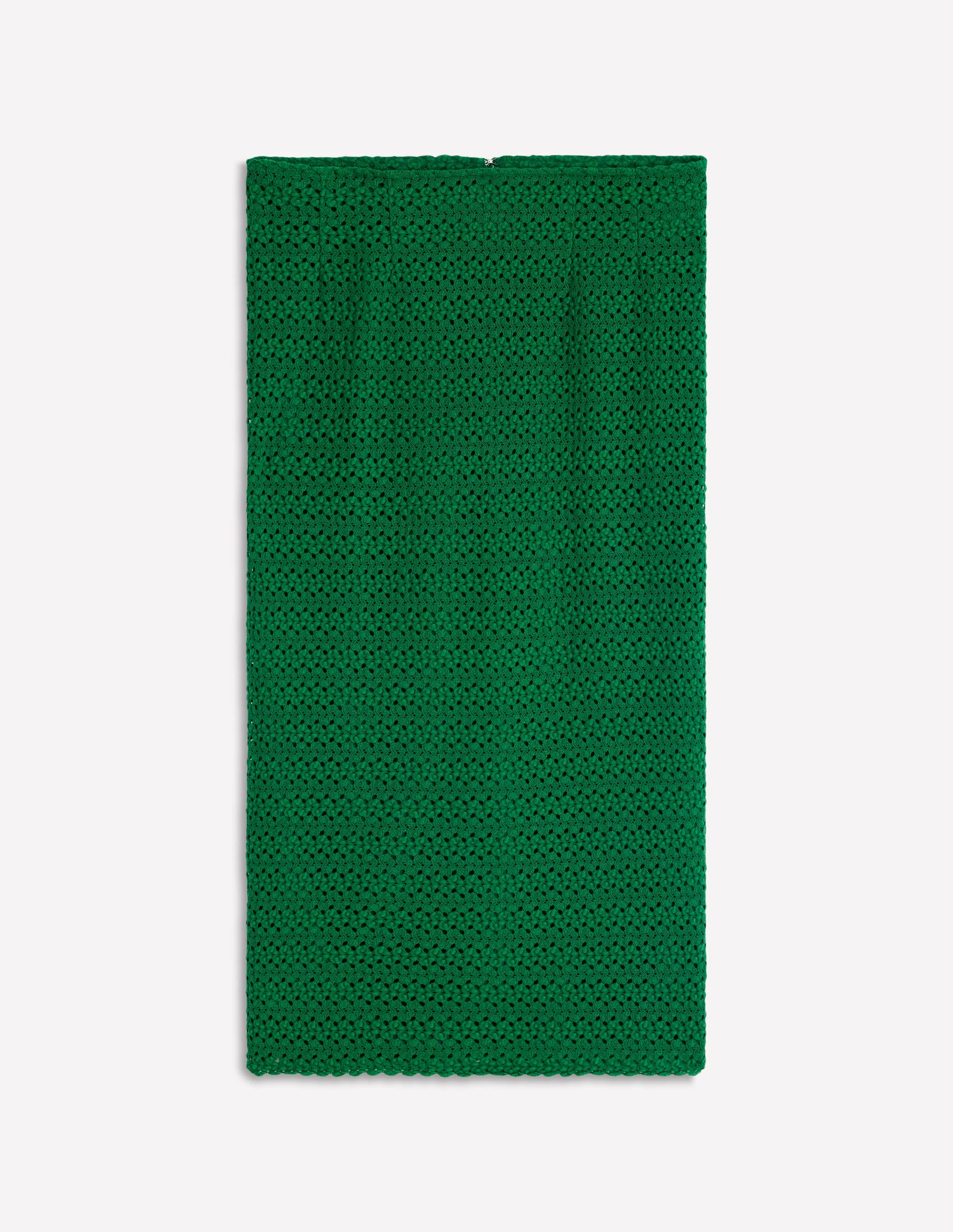 Lace Pencil Skirt-Fresh Green - Image 7