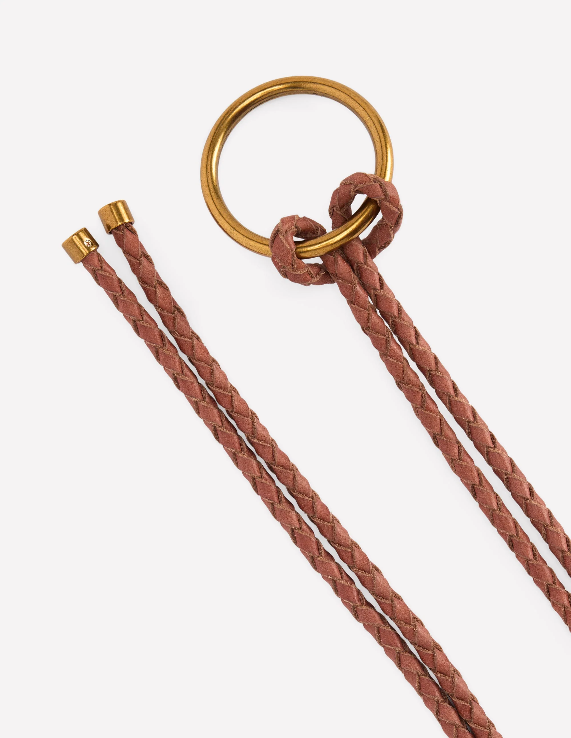Leather Rope Belt-Tan - Image 3