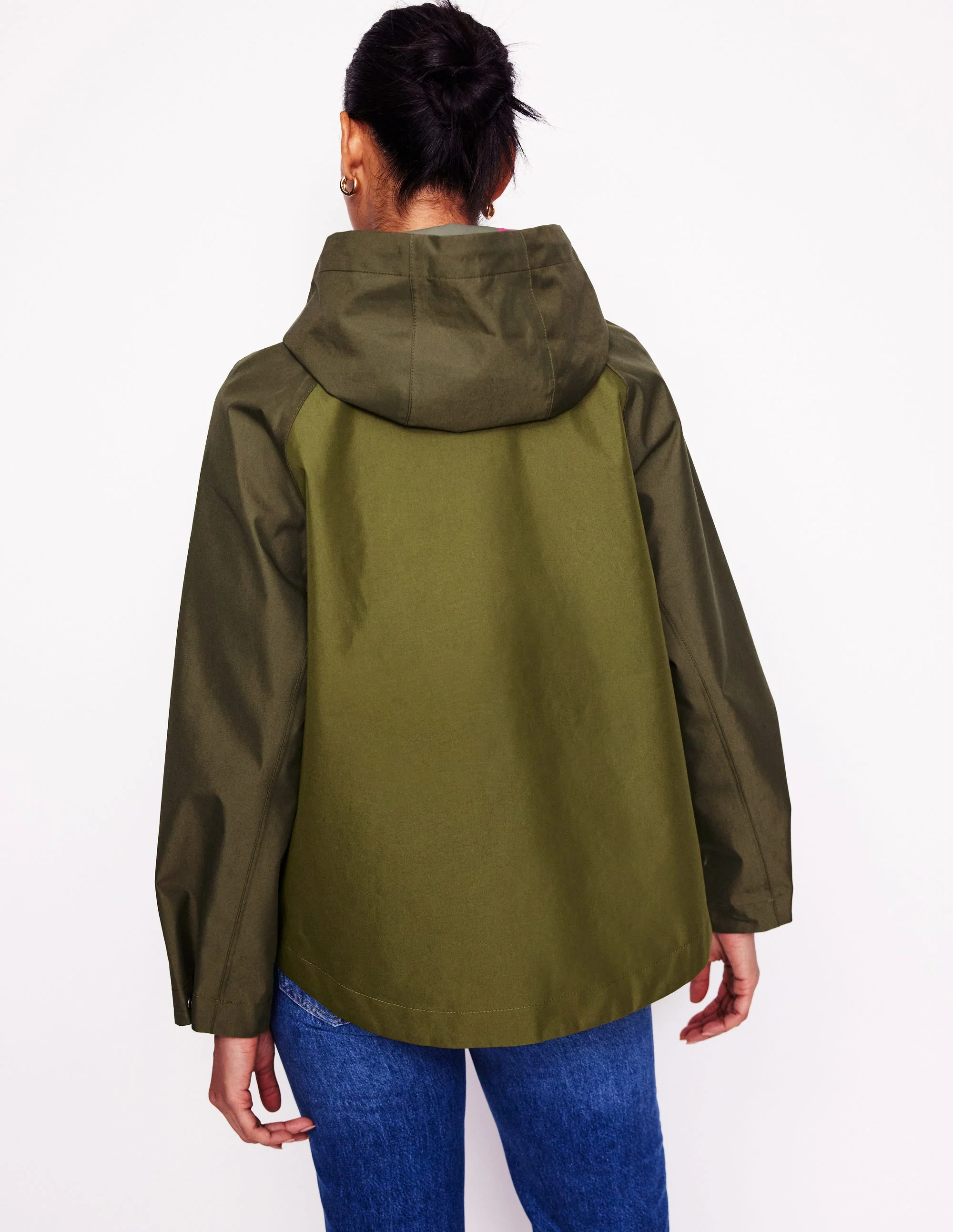 Lightweight Rain Mac-Khaki - Image 4