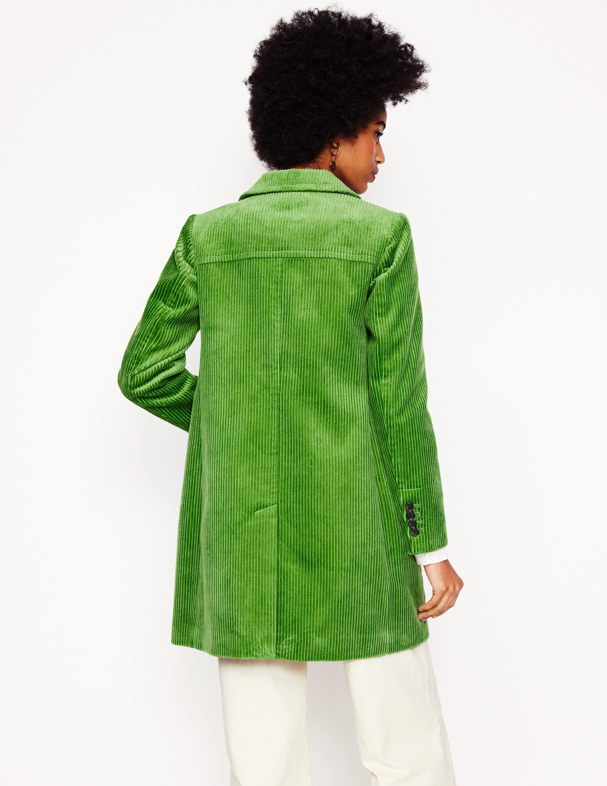 Lincoln Cord Coat-Promenade Green - Image 3