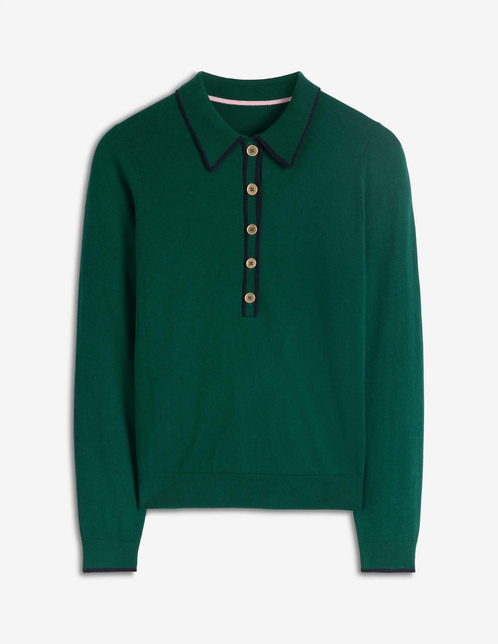 Liz Henley Jumper-Botanical Garden Green - Image 5