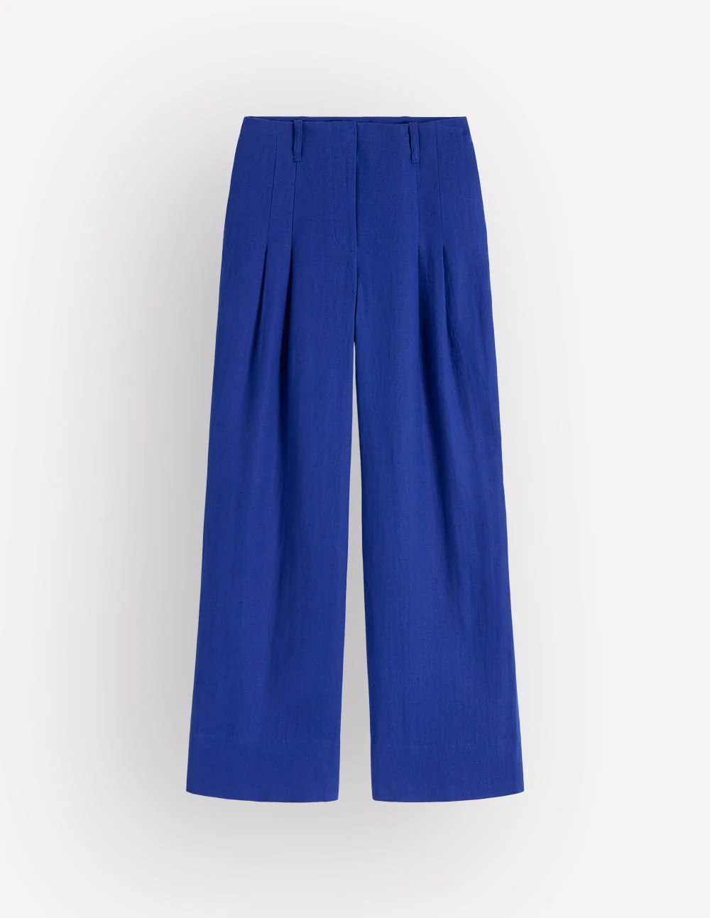 Mayfair Linen Pants-Bright Blue - Image 7