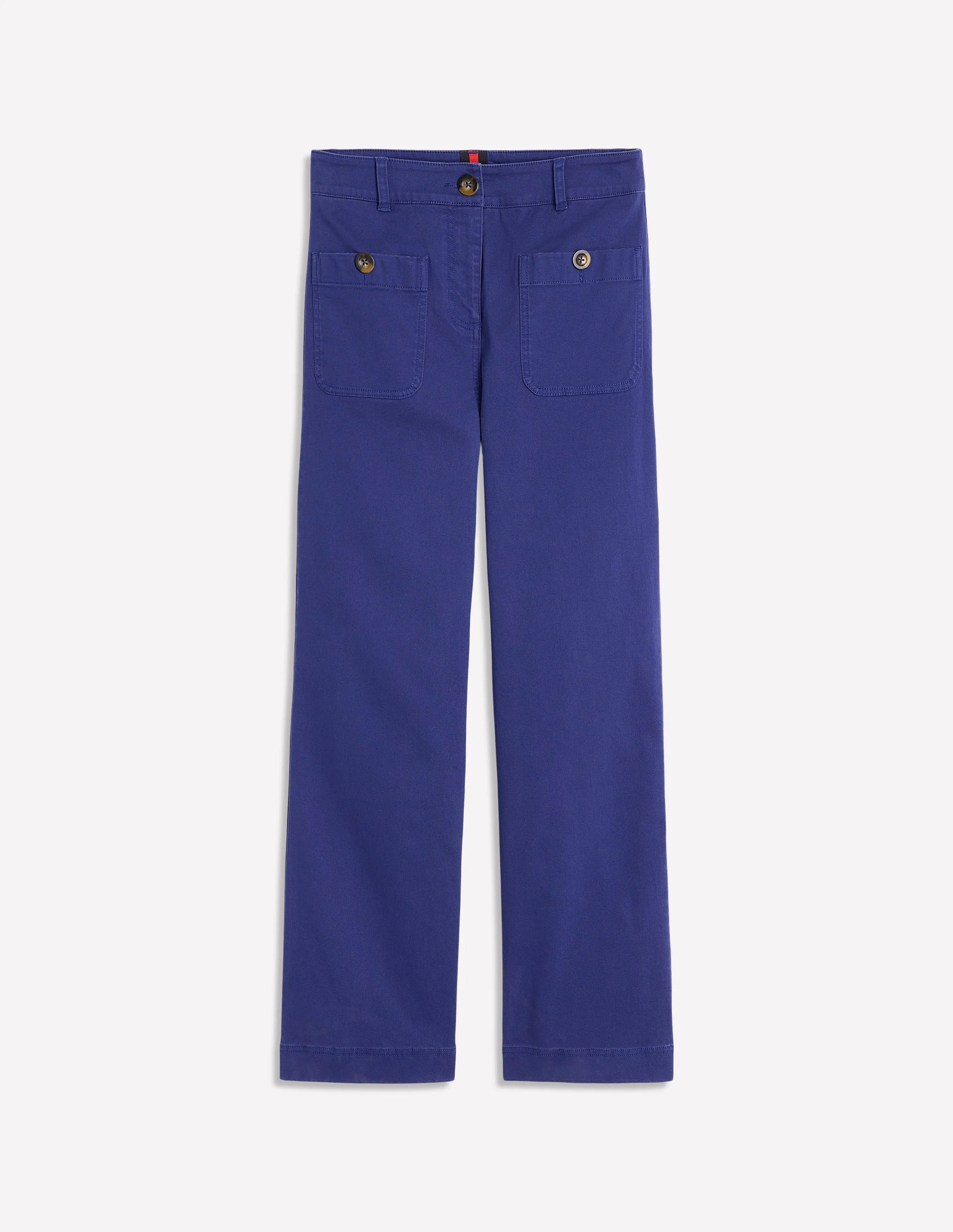 Patch Pocket Crop Chino Pants-Starboard Blue - Image 6