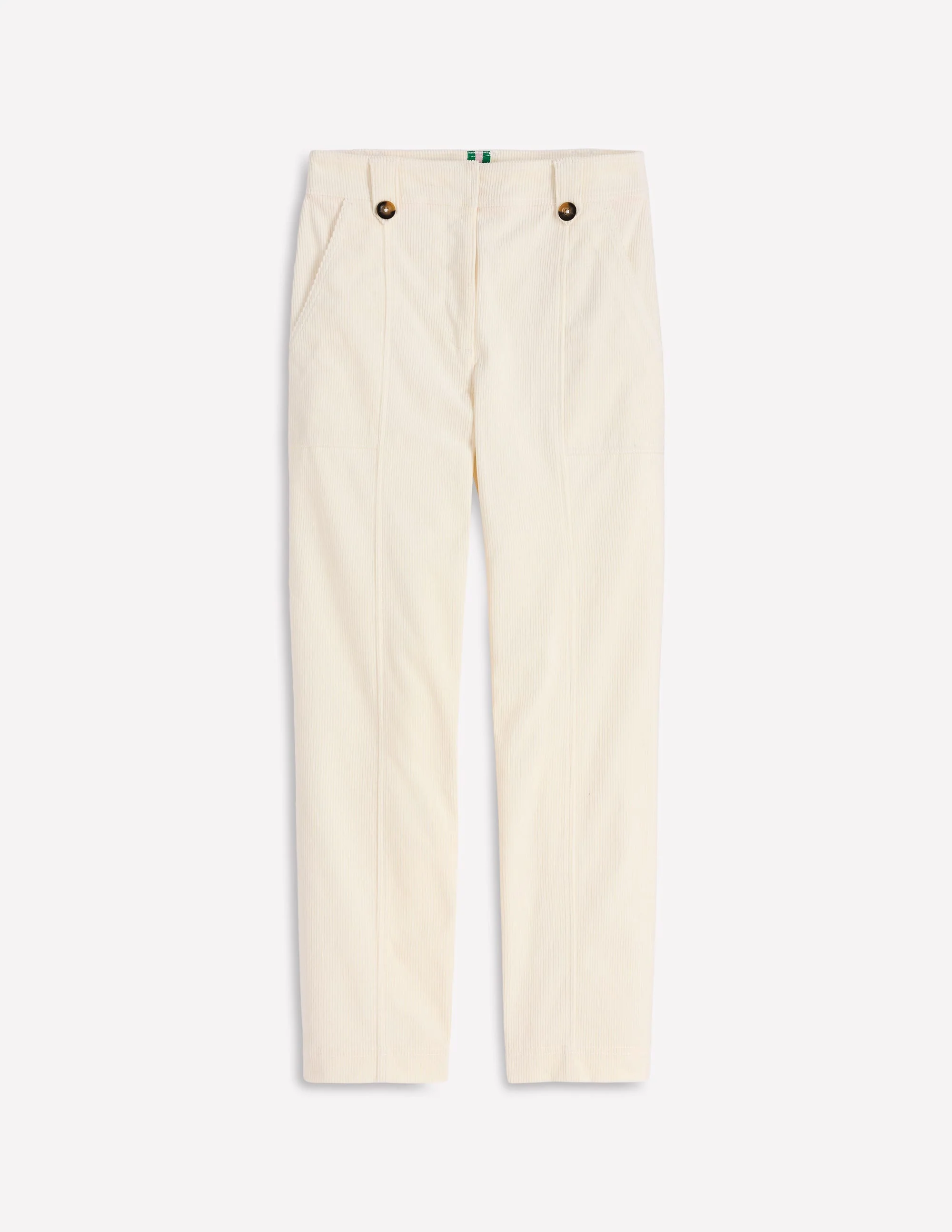 Pimlico Cord Pants-Ivory - Image 5
