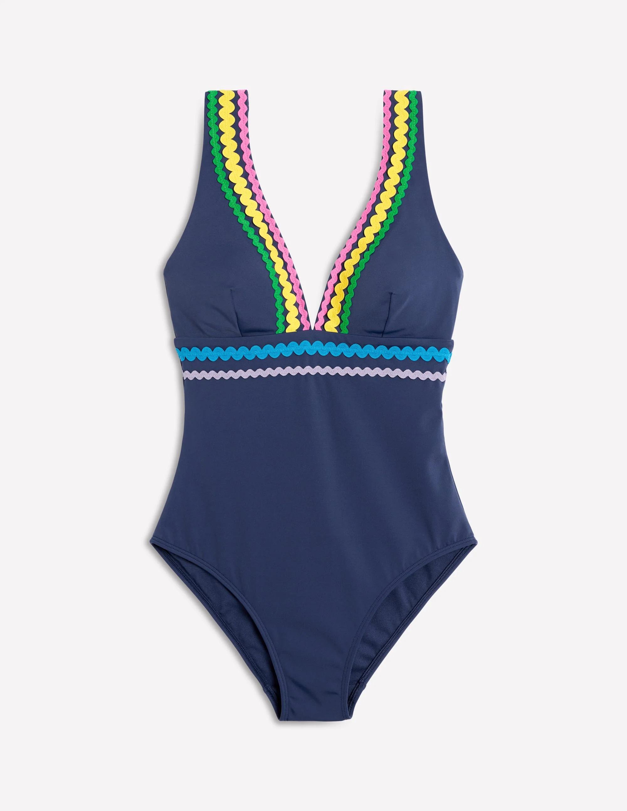 Porto V-neck Swimsuit-Navy Rik Rak - Image 6