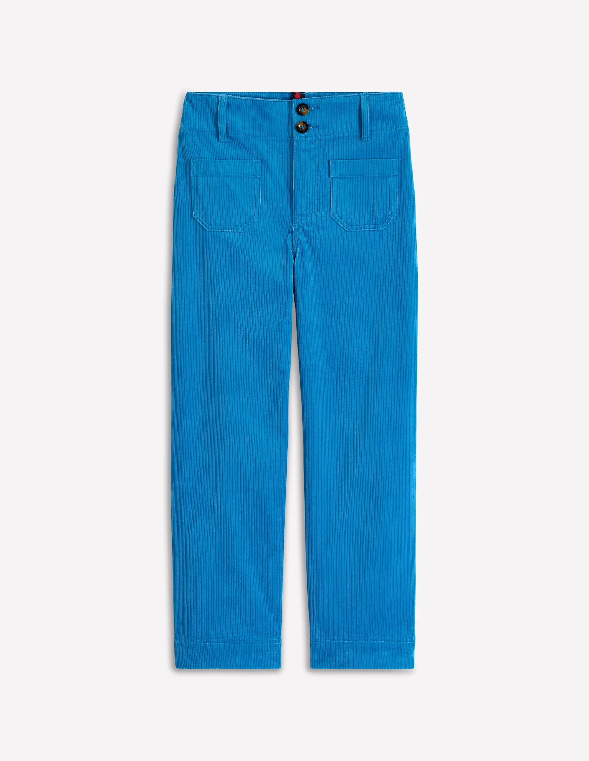 Primrose Cord Pants-Bright Blue - Image 7