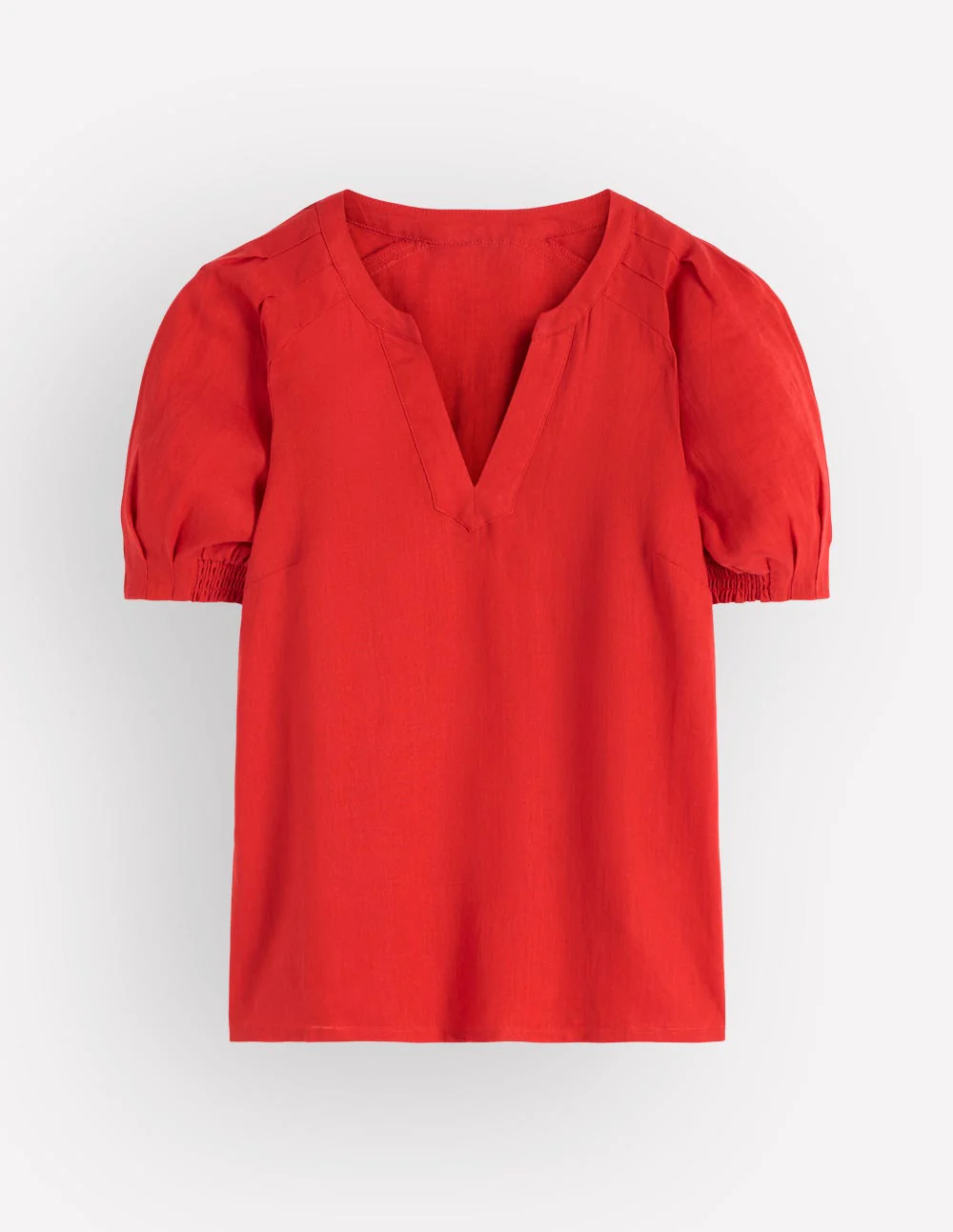 Rae Linen Top-Blood Orange - Image 6