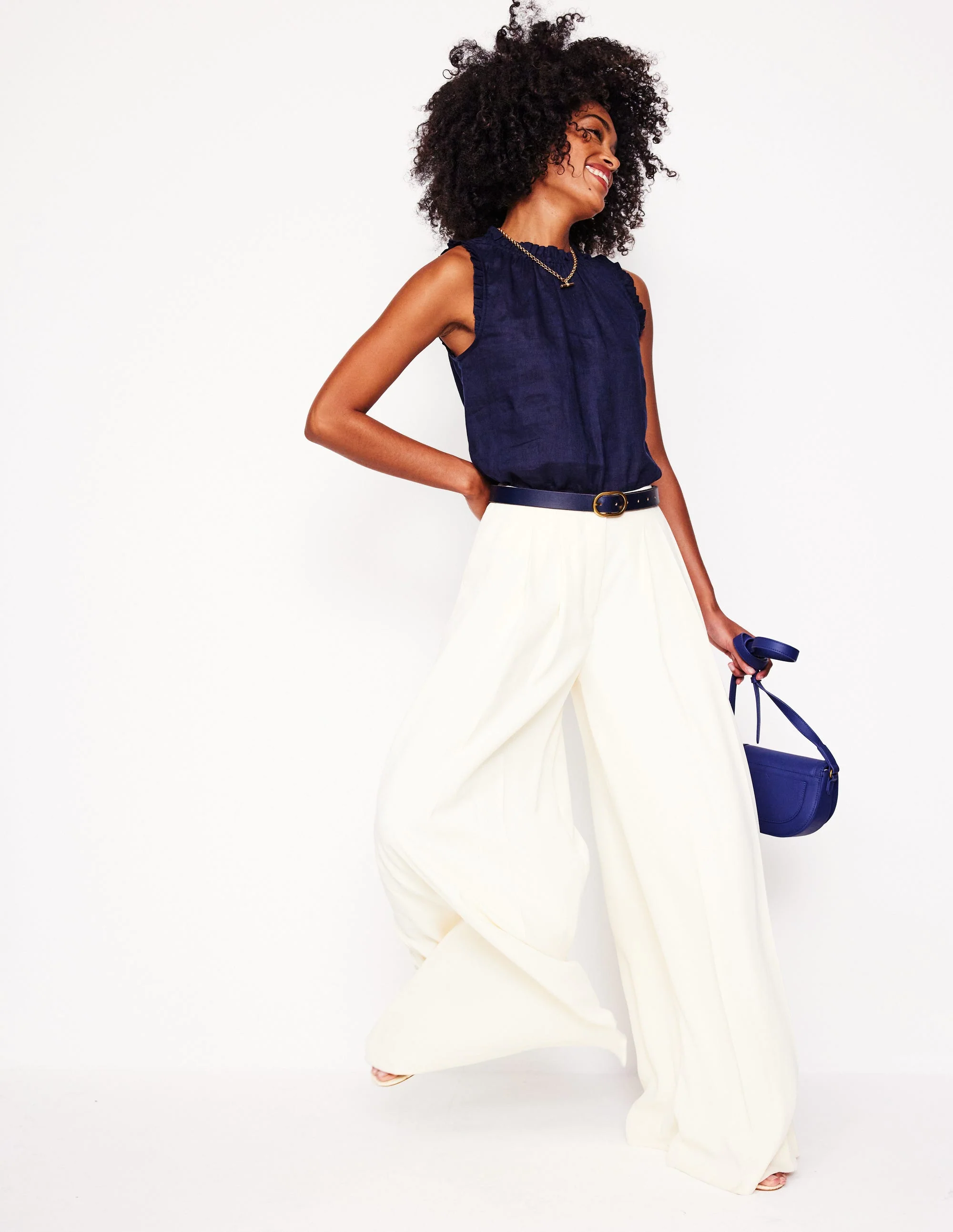 Regent Wide Leg Pants-Ivo