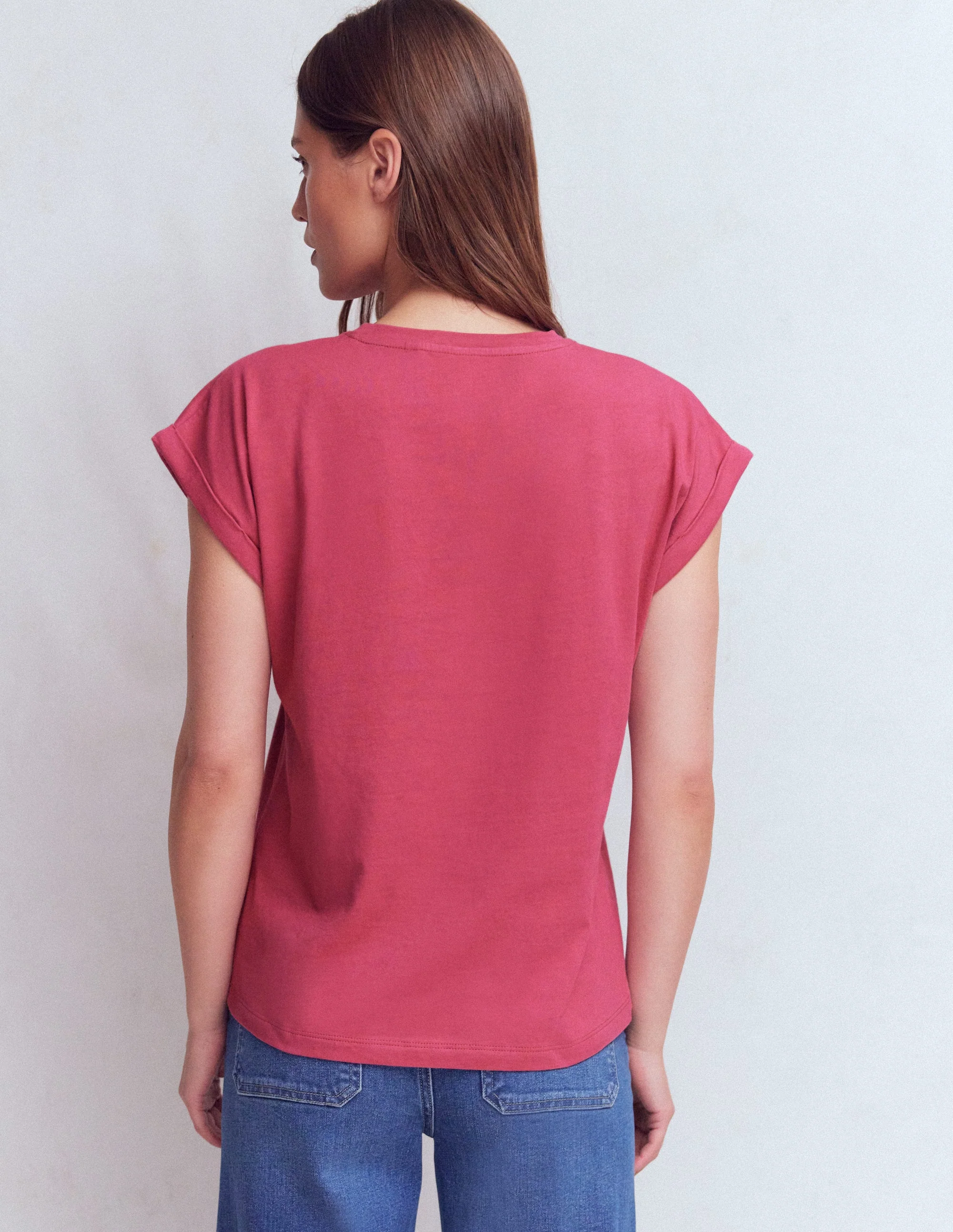 Ren Turn Back T-shirt-Pink Blush - Image 3