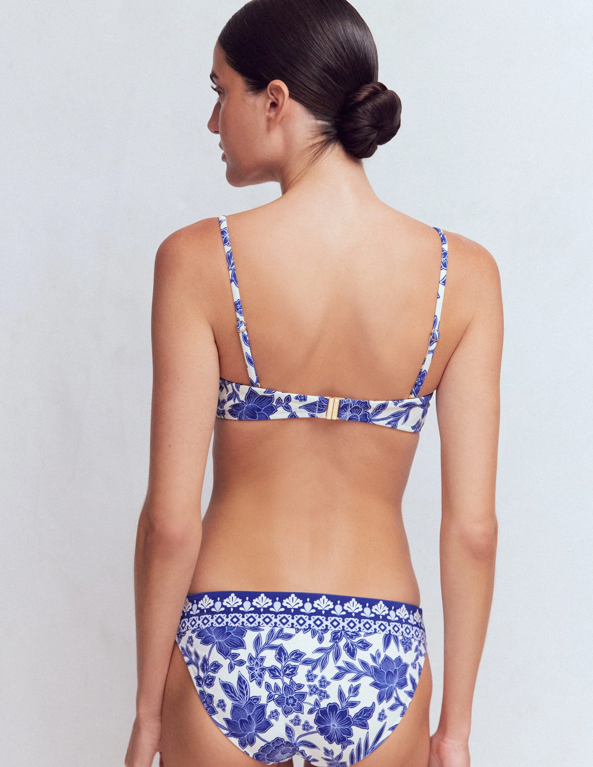 Rhodes Cup-Size Bikini Top-Mazarine Blue, Tigers Paradise - Image 4