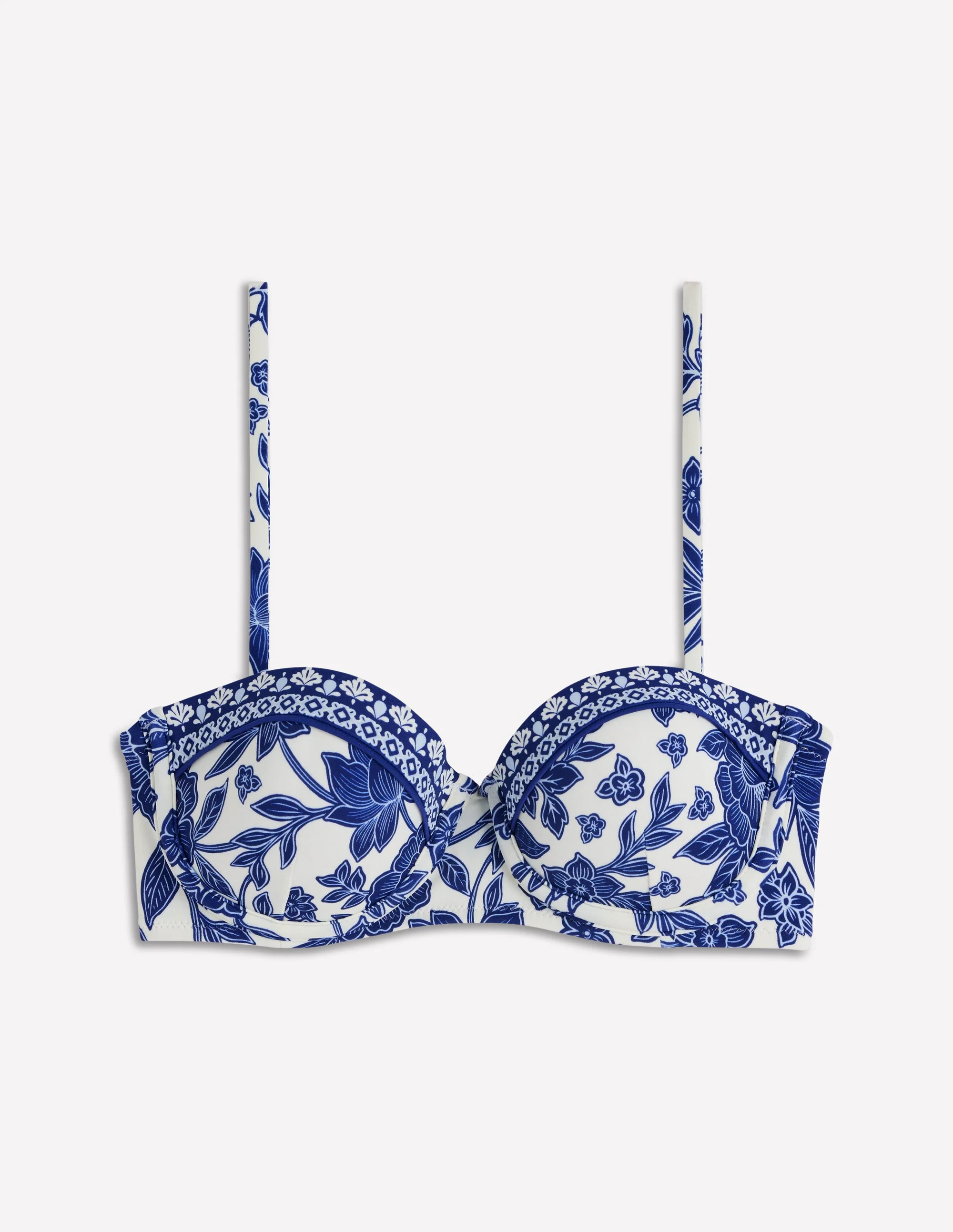 Rhodes Cup-Size Bikini Top-Mazarine Blue, Tigers Paradise - Image 6