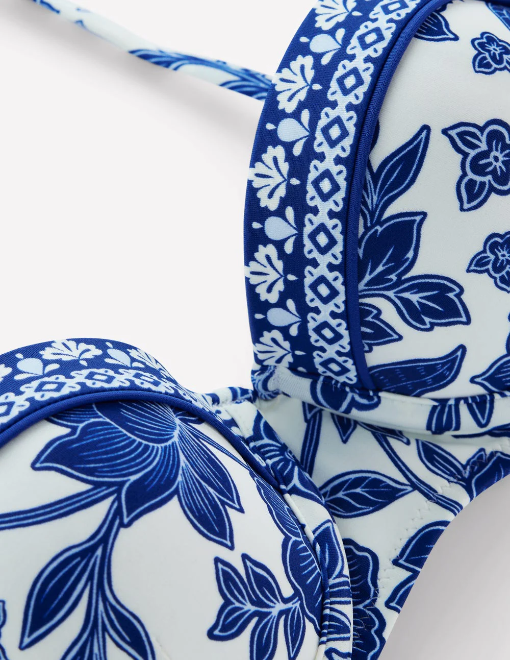 Rhodes Cup-Size Bikini Top-Mazarine Blue, Tigers Paradise - Image 7