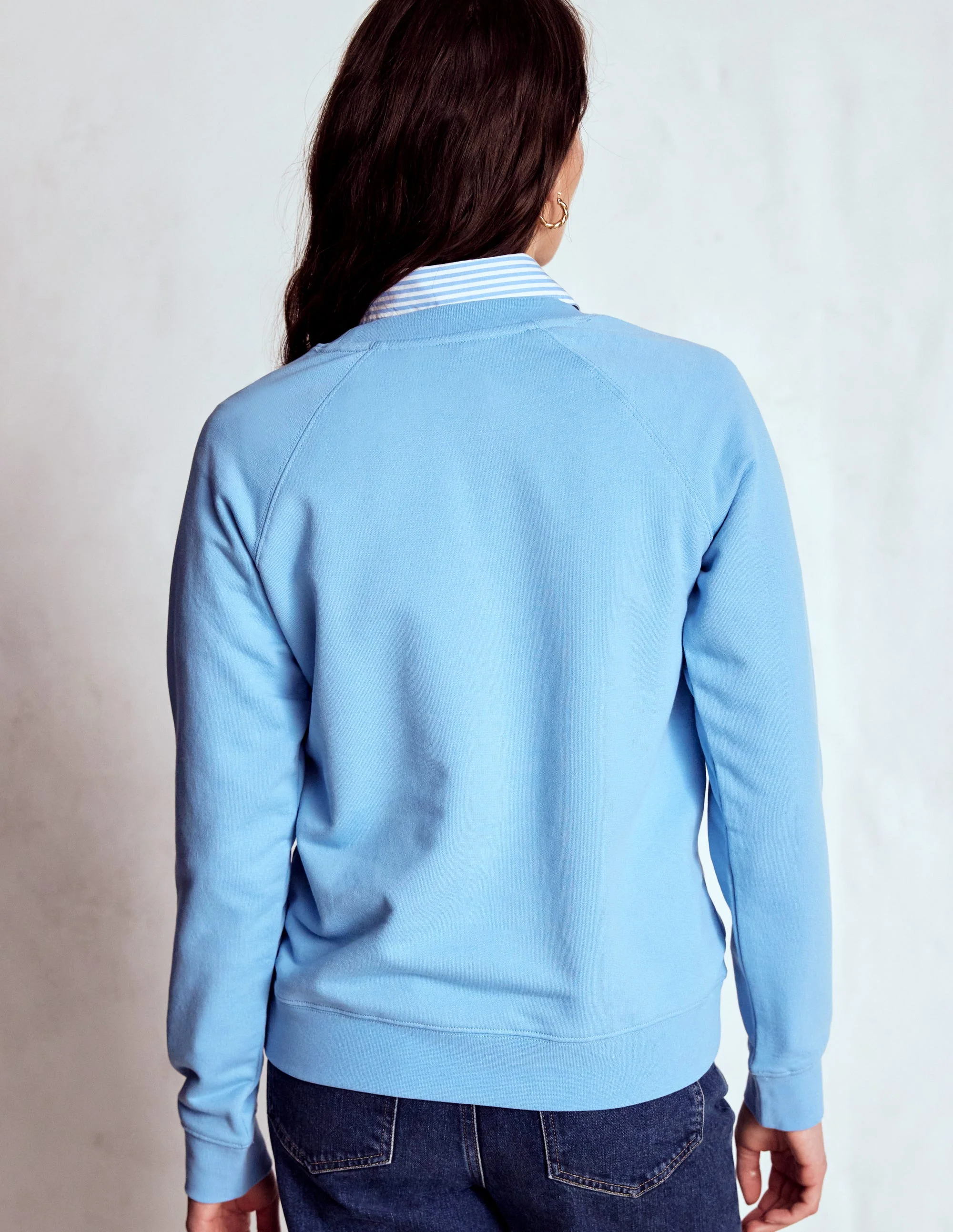 Rosa Embroidered Sweatshirt-Grumpy Cat - Image 3