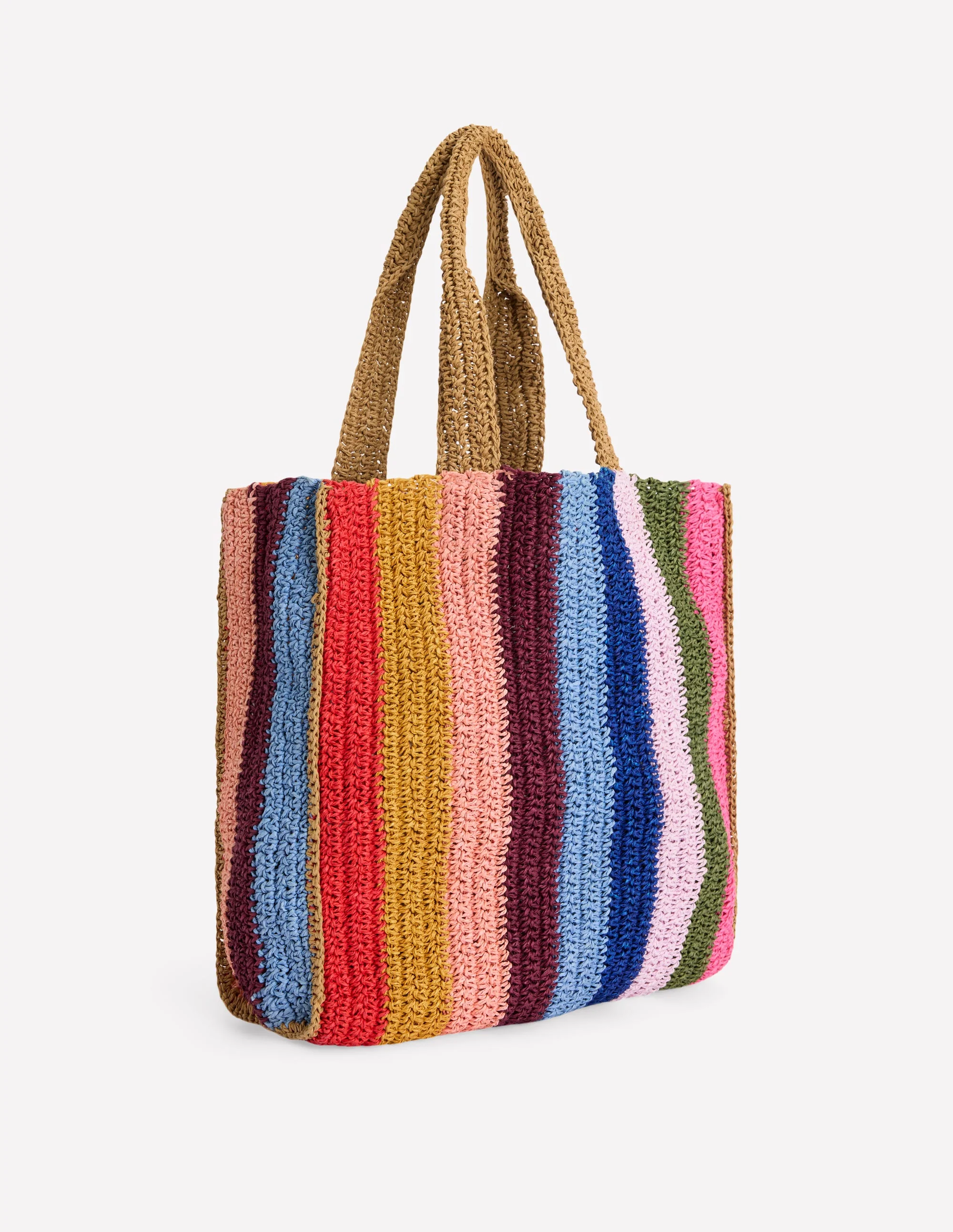 Shopper Tote-Multi Stripe - Image 3