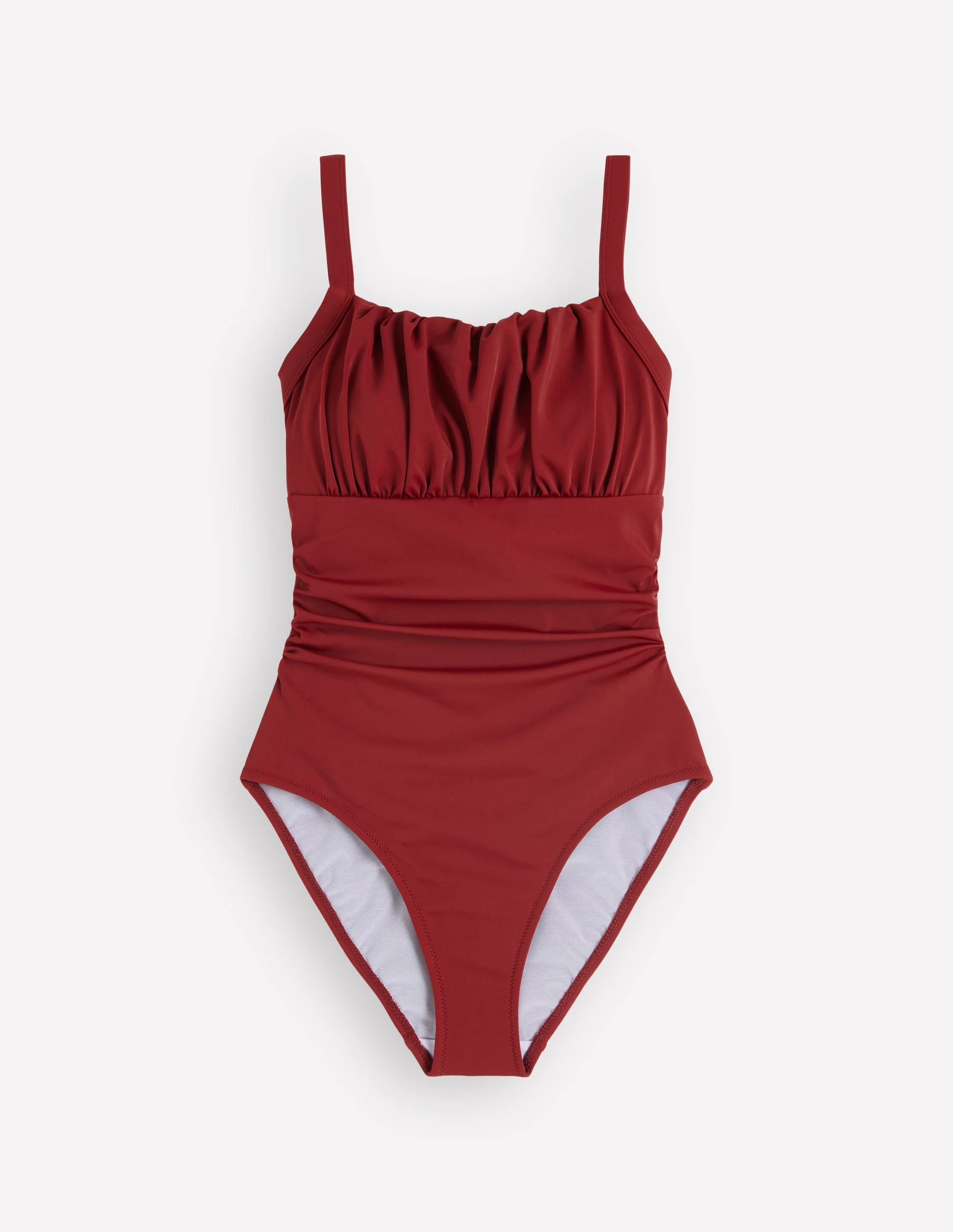 Skiathos Ruched Panel Swimsuit-Paprika - Image 6