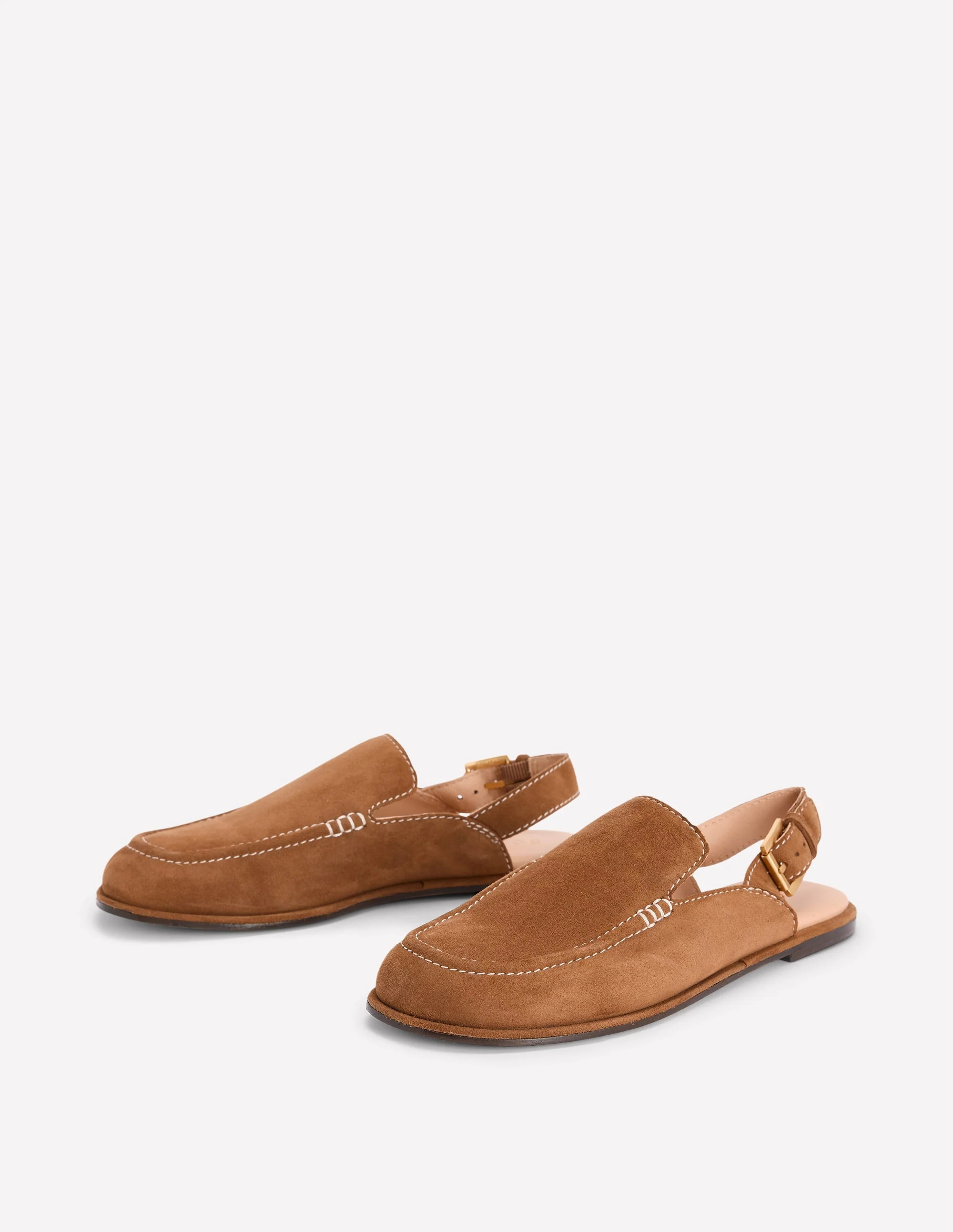 Slingback Clog-Golden Brown - Image 3