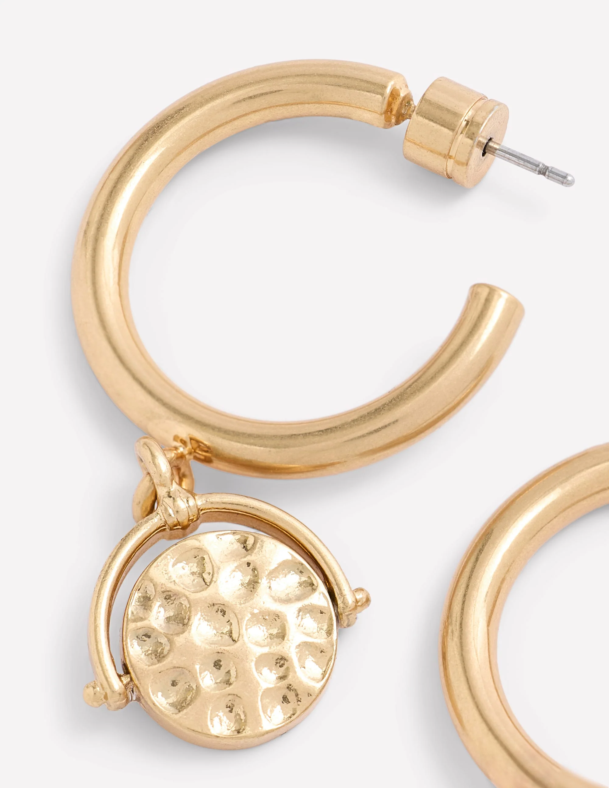 Spinner Disc Hoops-Gold Colour - Image 3