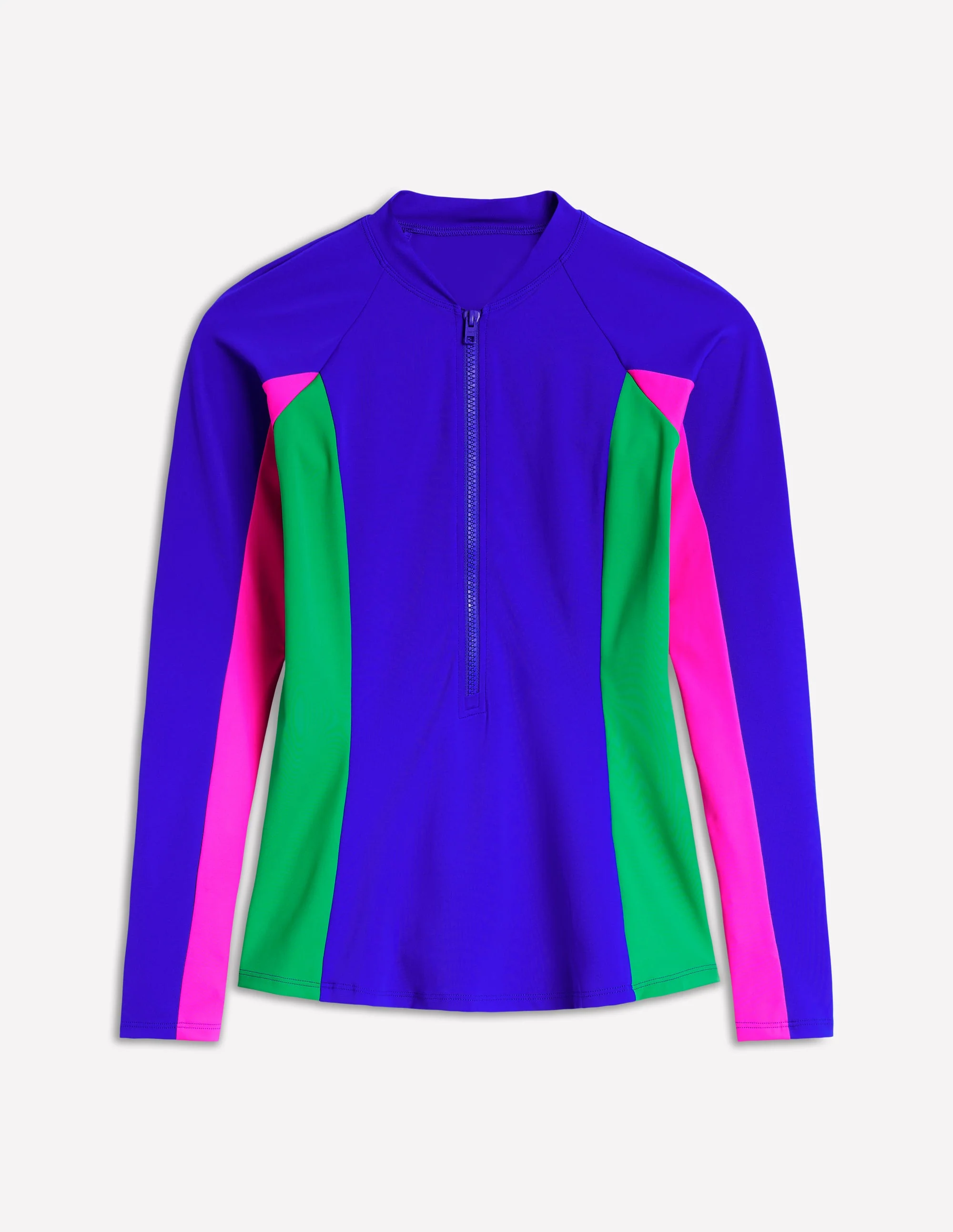 Sun Safe Raglan Rash Vest-Colbolt Blue - Image 5