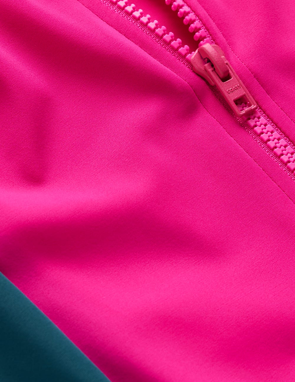 Sun Safe Raglan Rash Vest-Pink Colourblock - Image 6