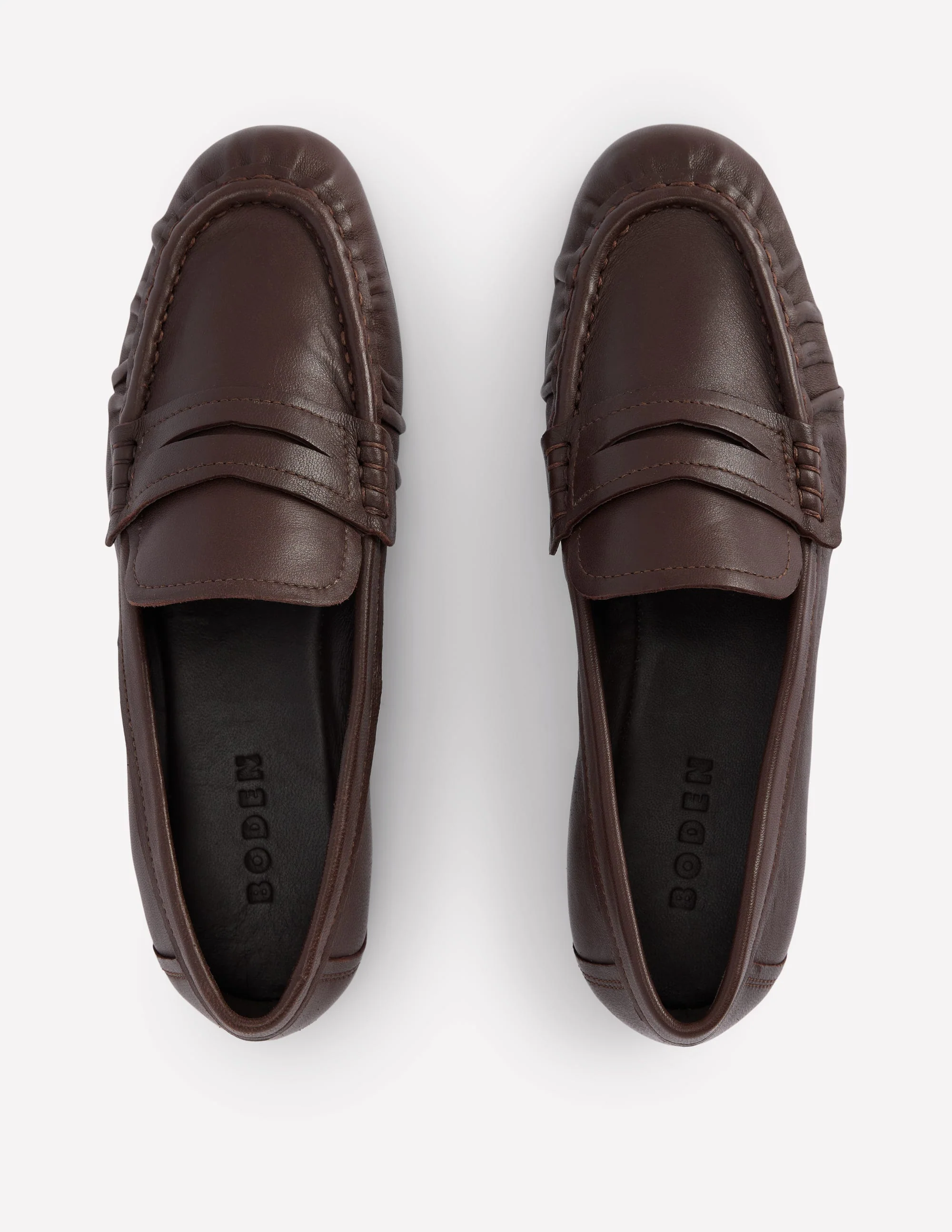 Super Soft Flexi Loafer-Bitter Chocolate - Image 6