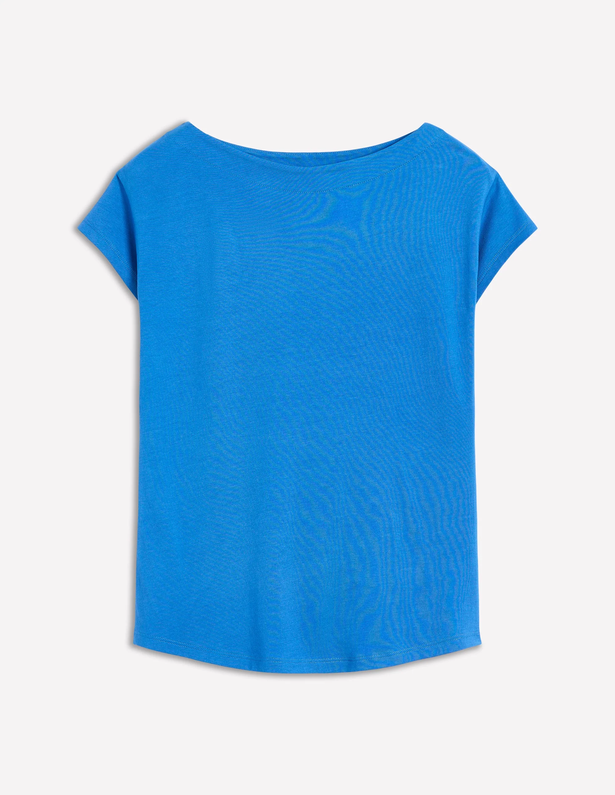 Supersoft Boat Neck T-Shirt-Gallery Blue - Image 5