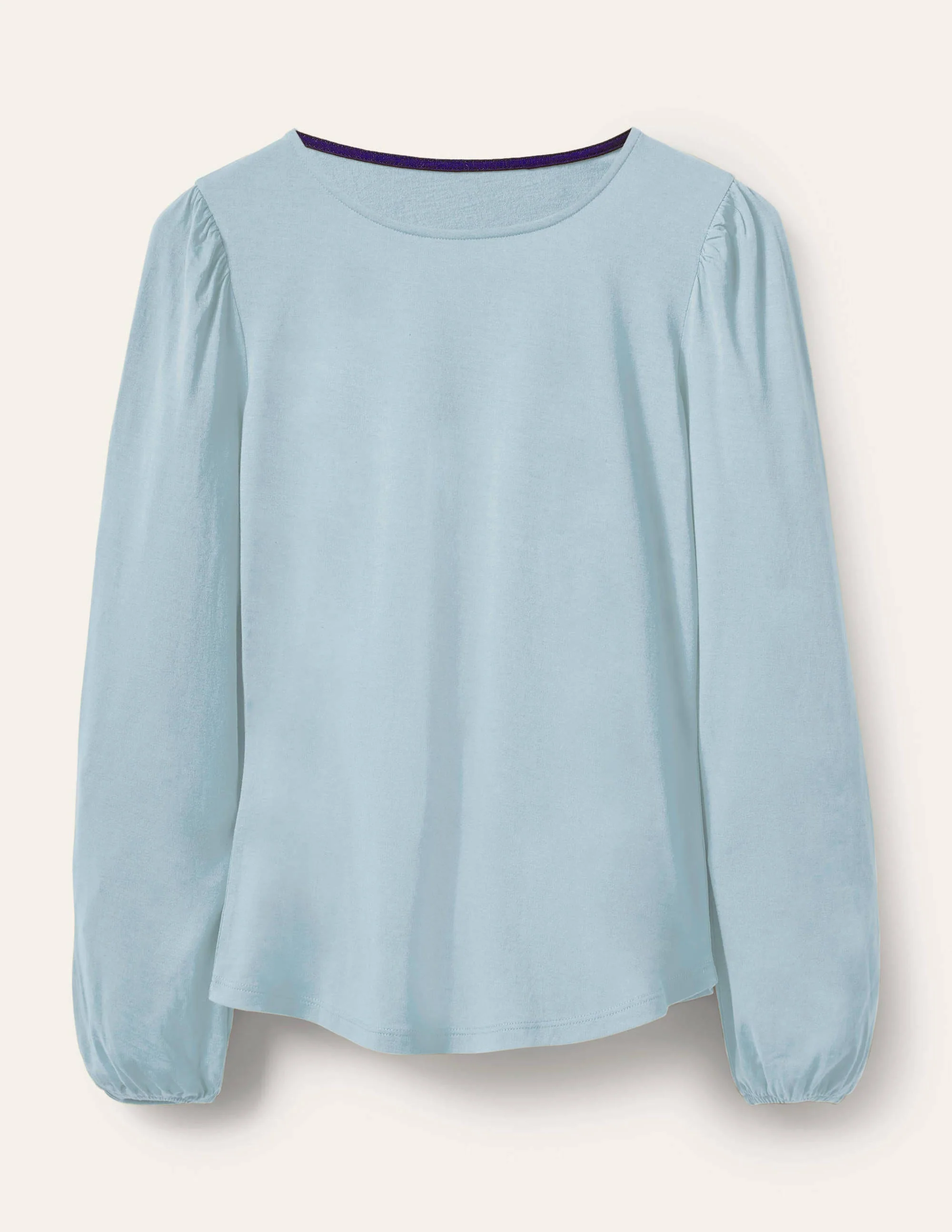 Supersoft Long Sleeve Top-Dawn Sky - Image 5