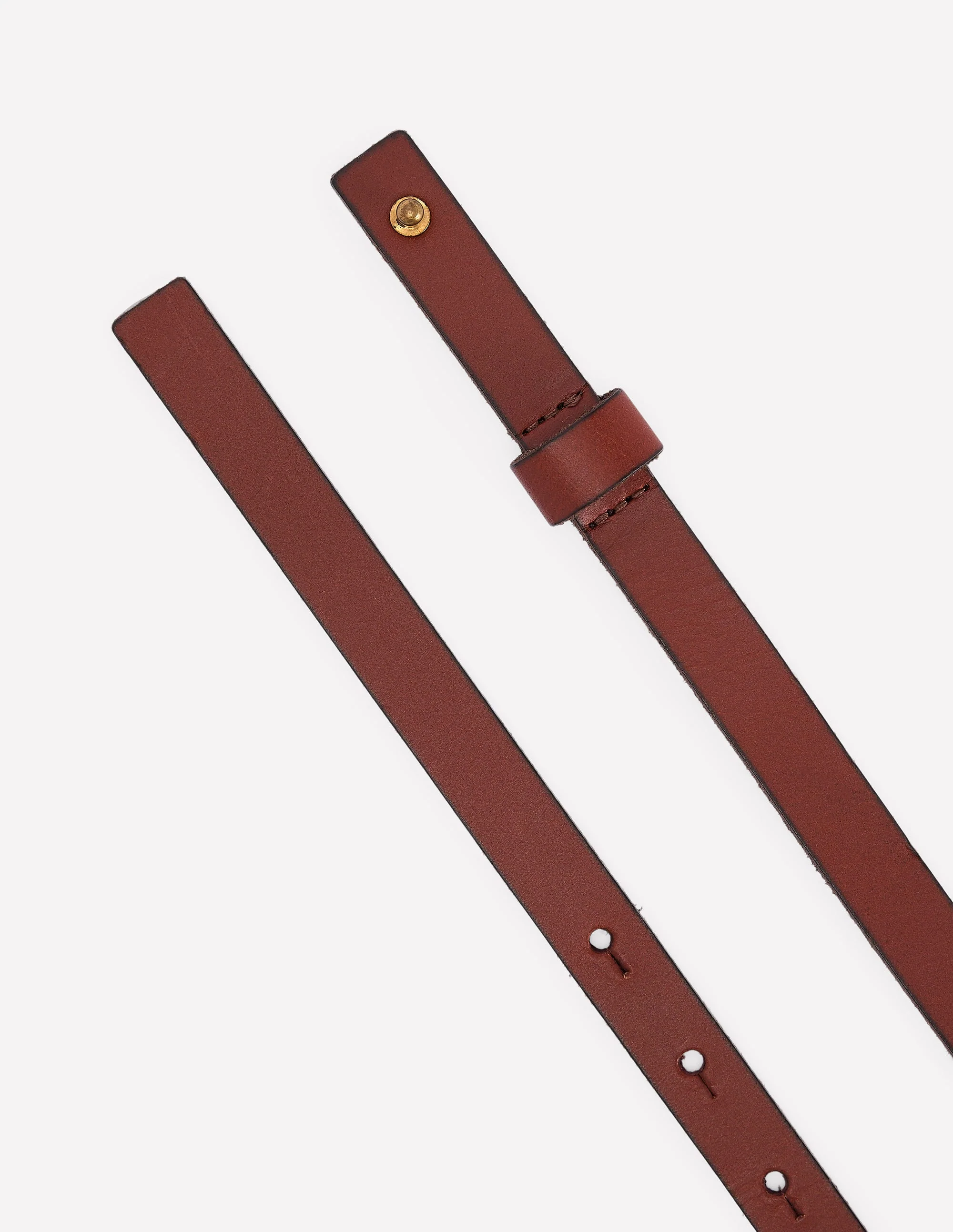 T-bar Ring Belt-Tan - Image 3