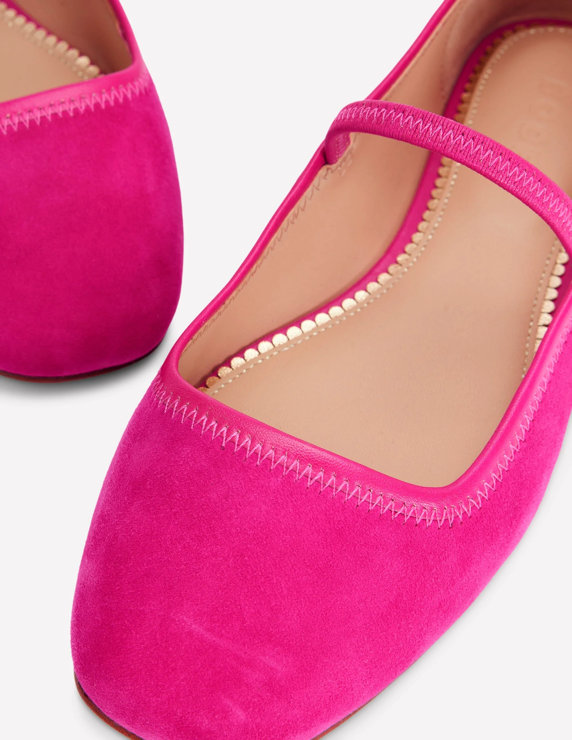 Thea Mary Jane Ballet Flats-Pink Peony - Image 4