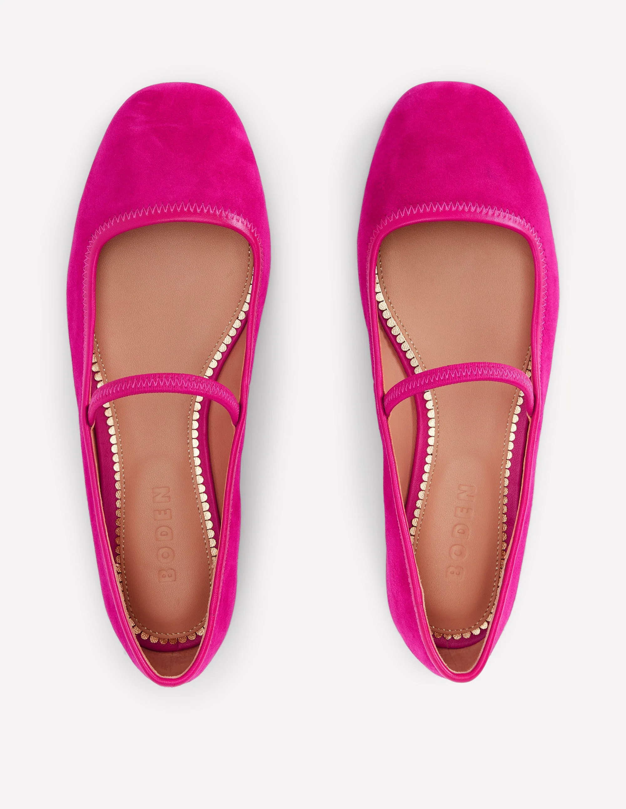 Thea Mary Jane Ballet Flats-Pink Peony - Image 5