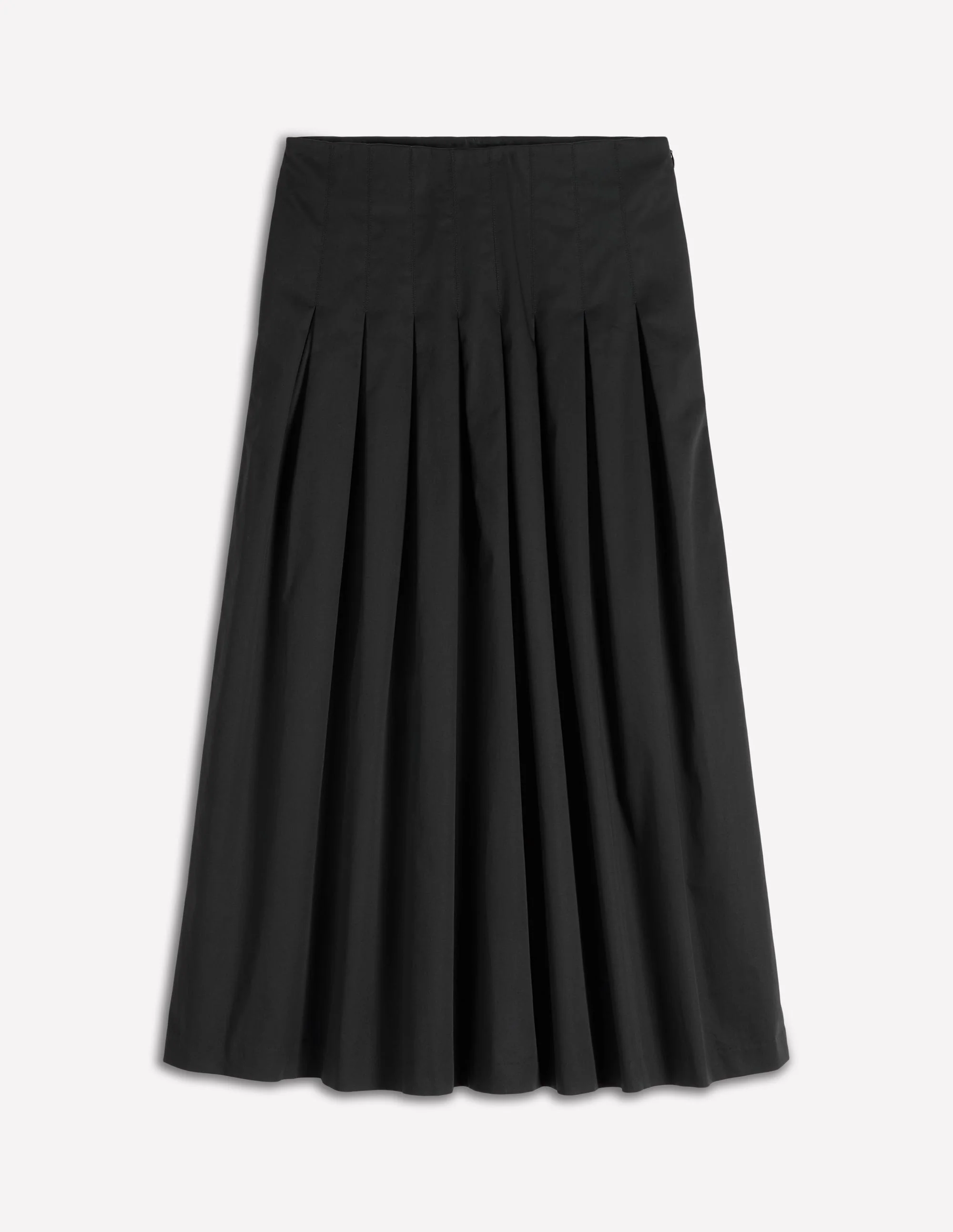 Valentina Sateen Skirt-Black - Image 5
