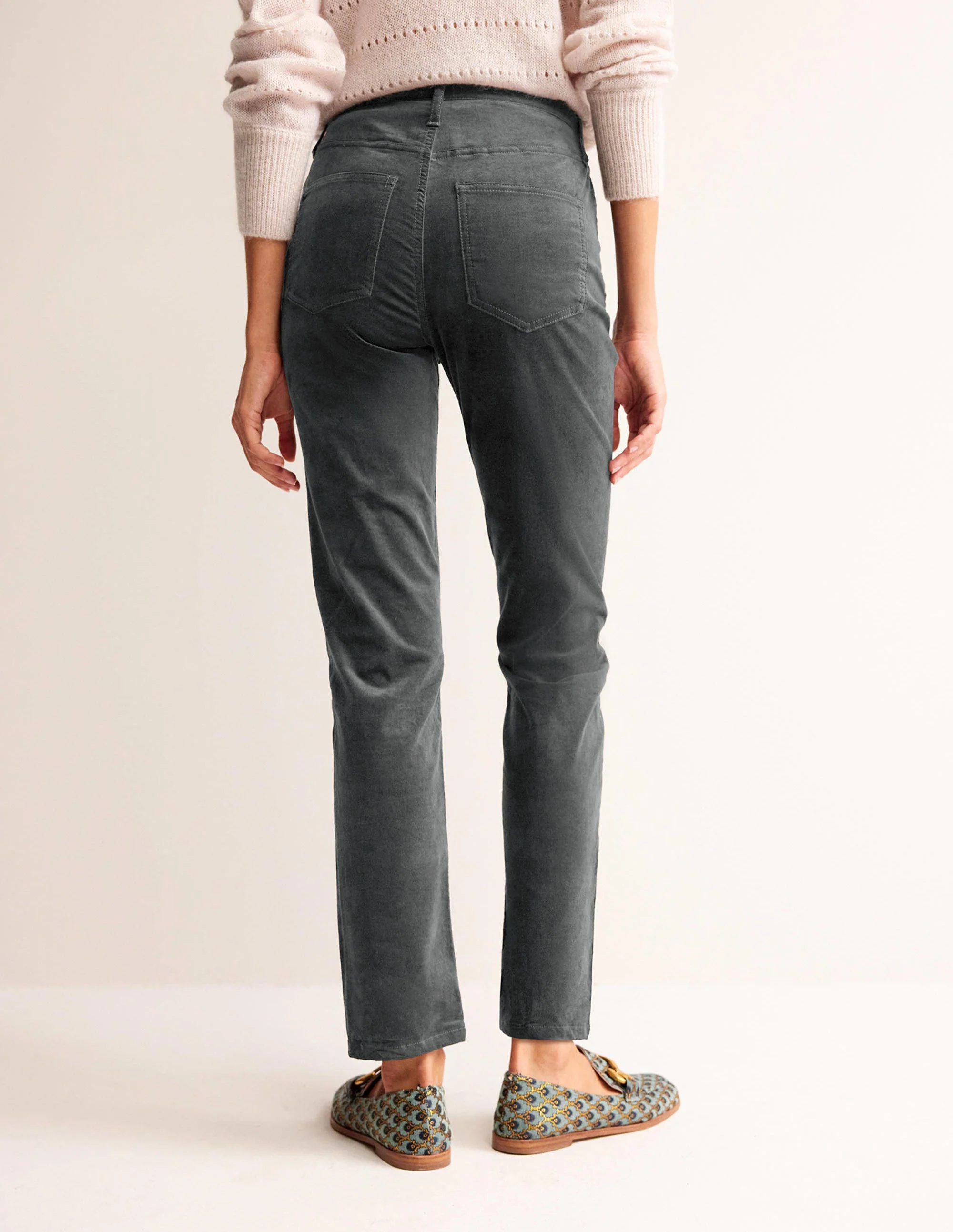 Velveteen 5 Pocket Jeans-Asphalt - Image 3