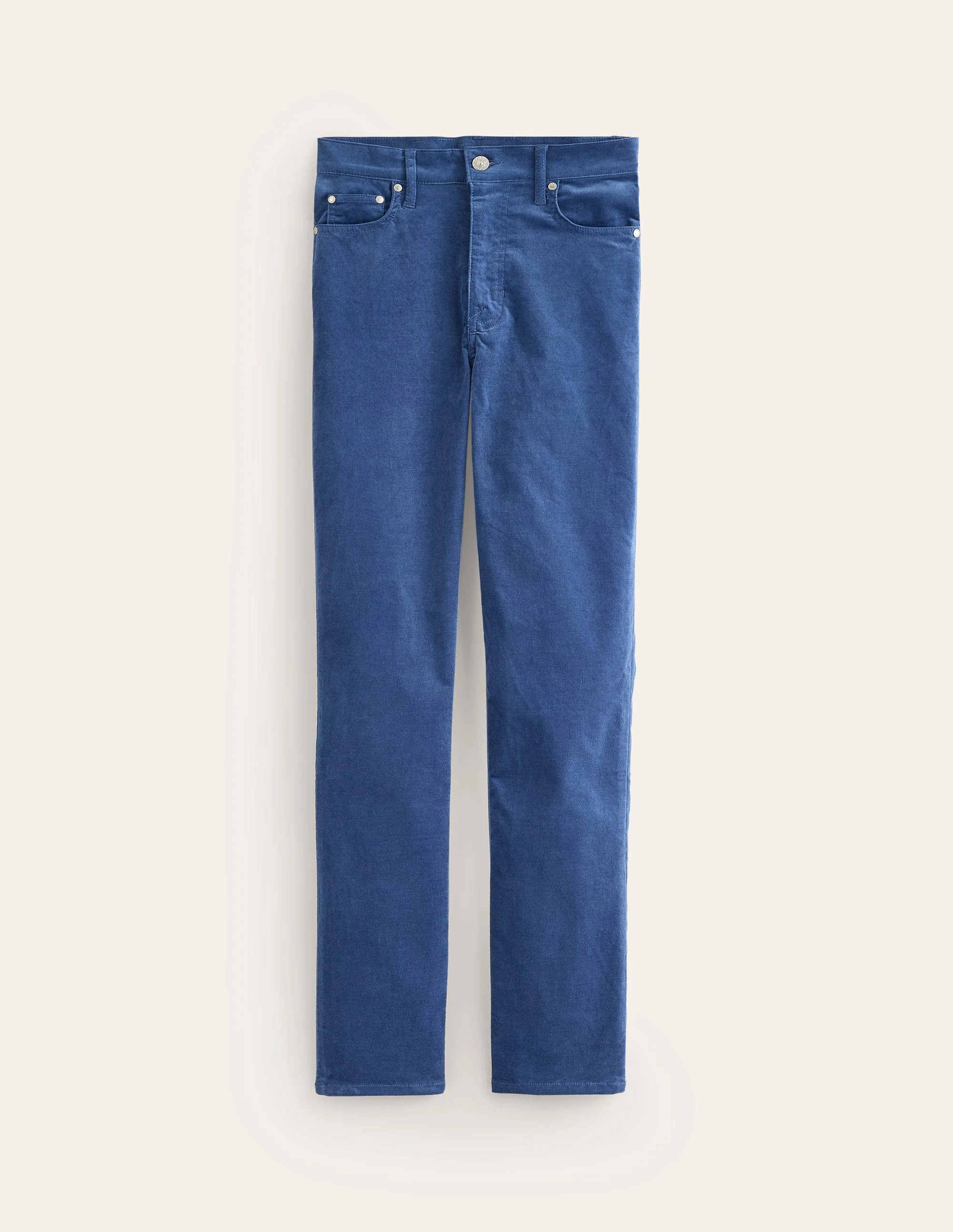 Velveteen 5 Pocket Jeans-Denim Blue - Image 5