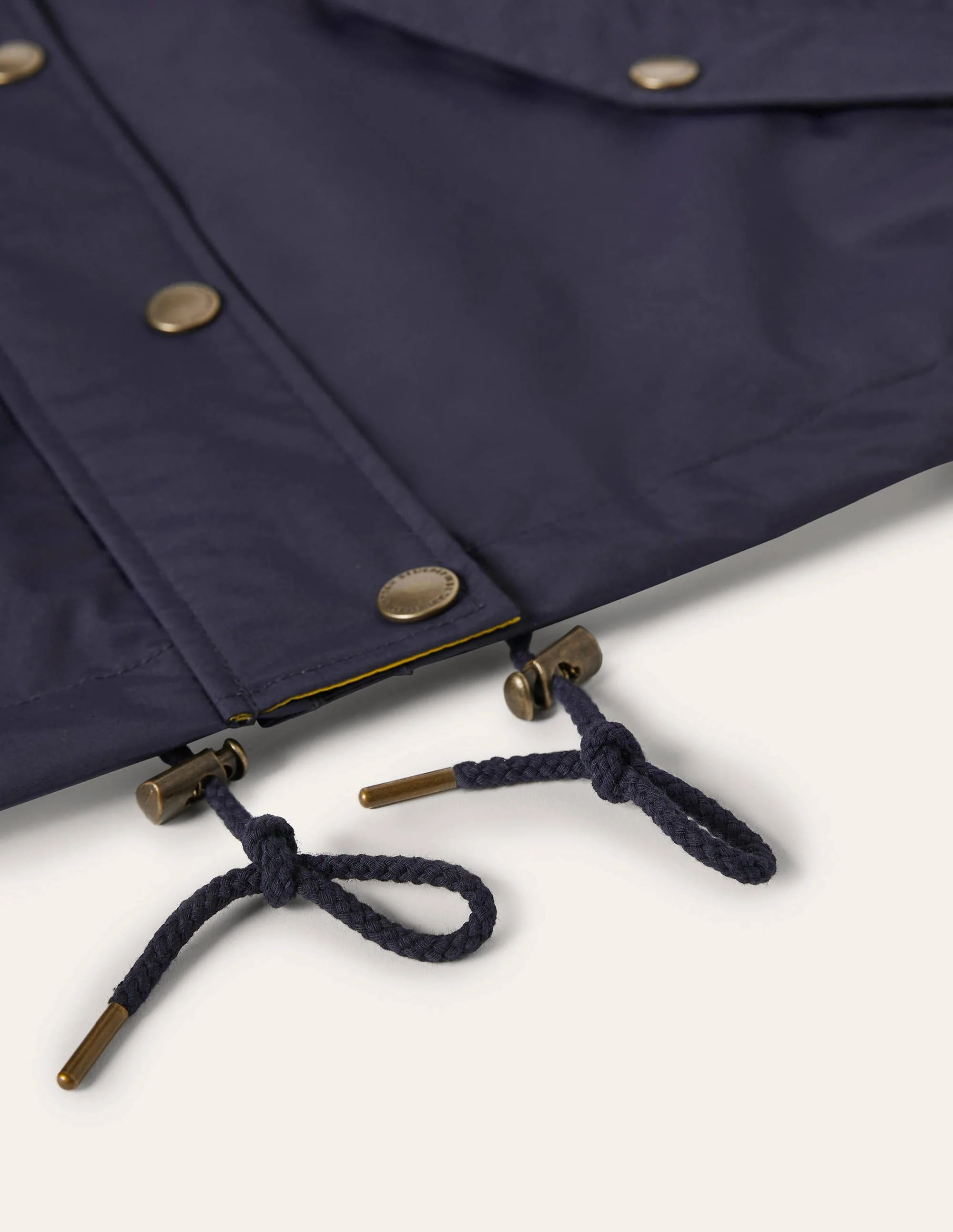 Waterproof Hooded Jacket-Navy - Image 7