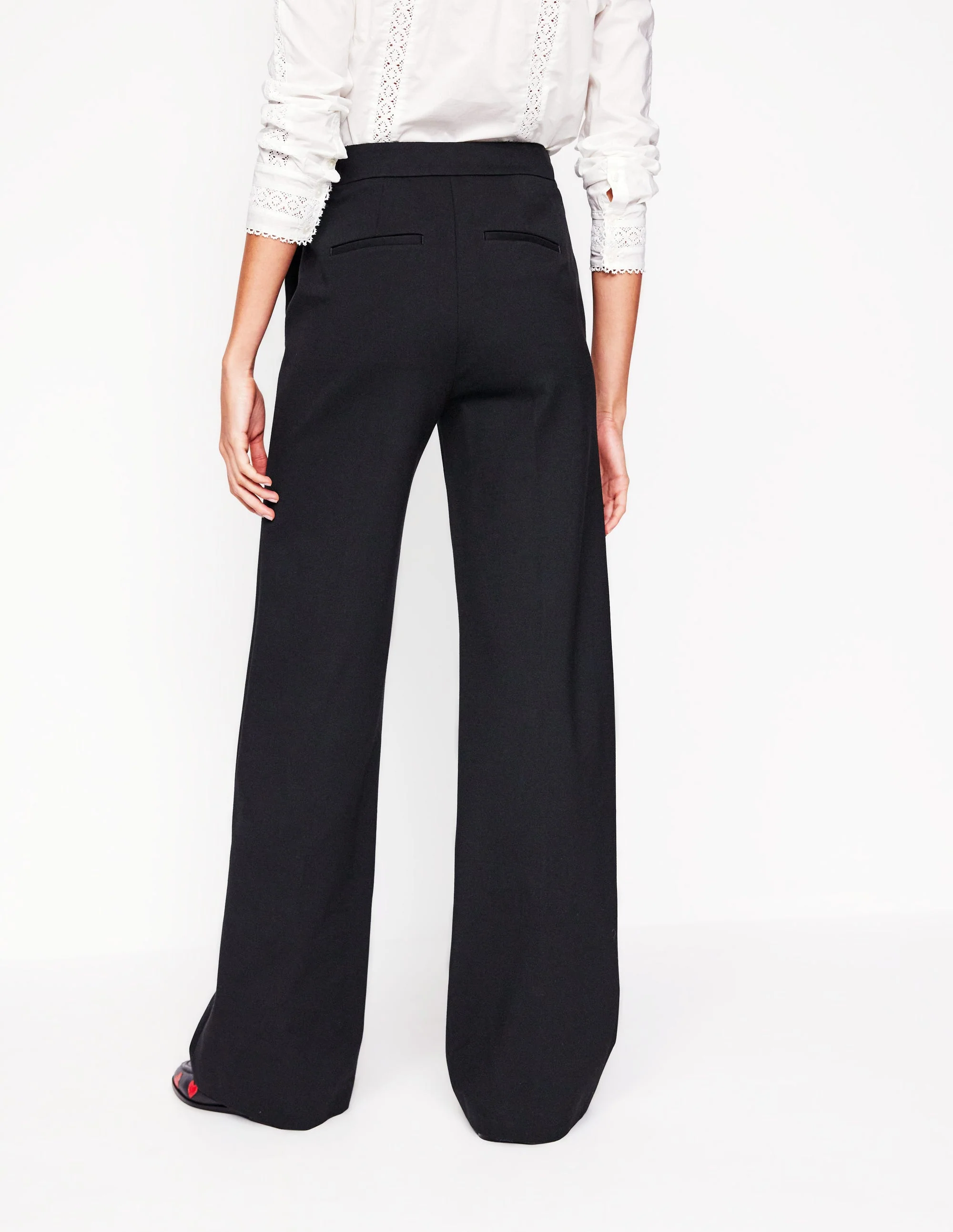 Westbourne Ponte Pants-Black - Image 3