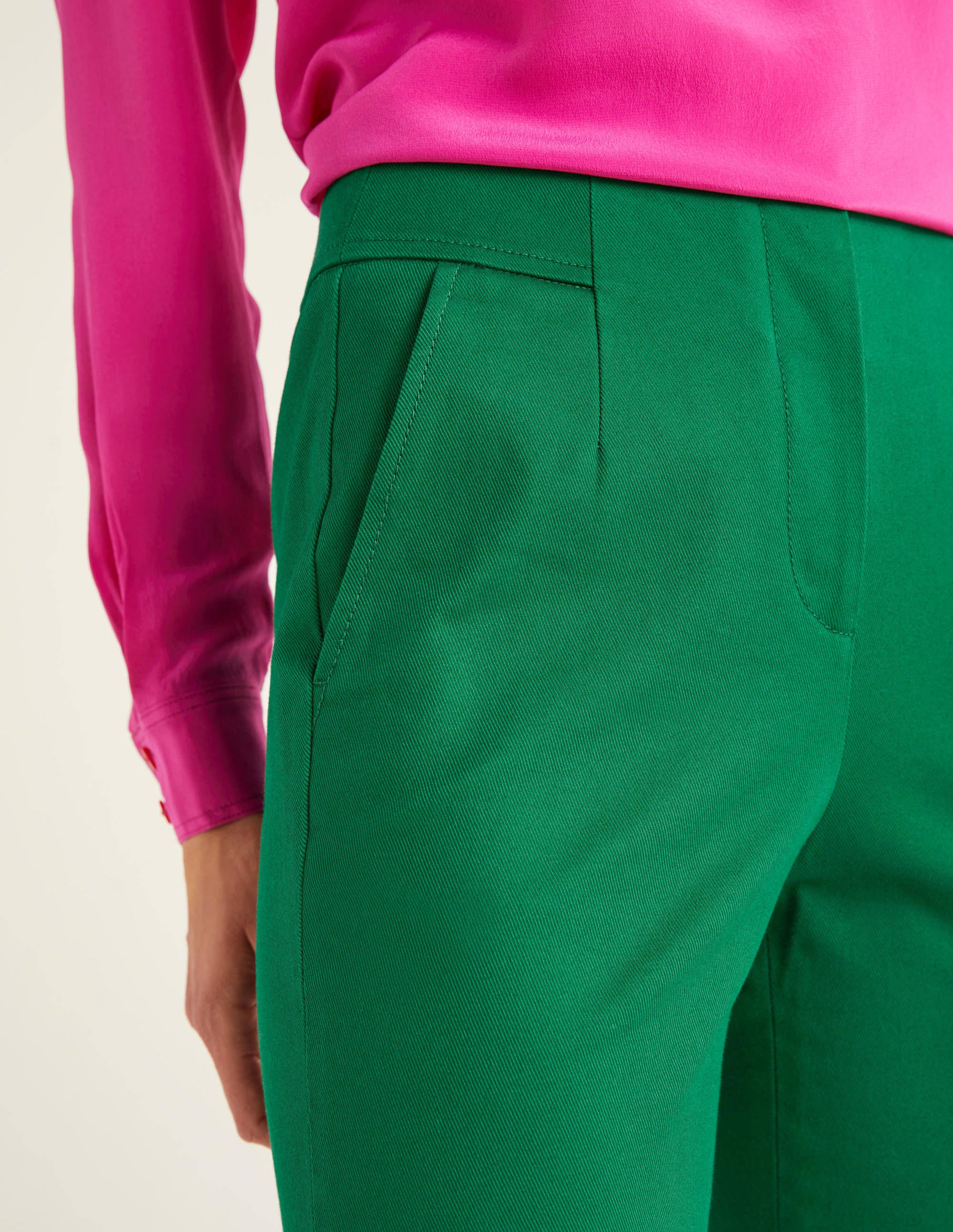 Westmoreland Bootcut Pants-Forest